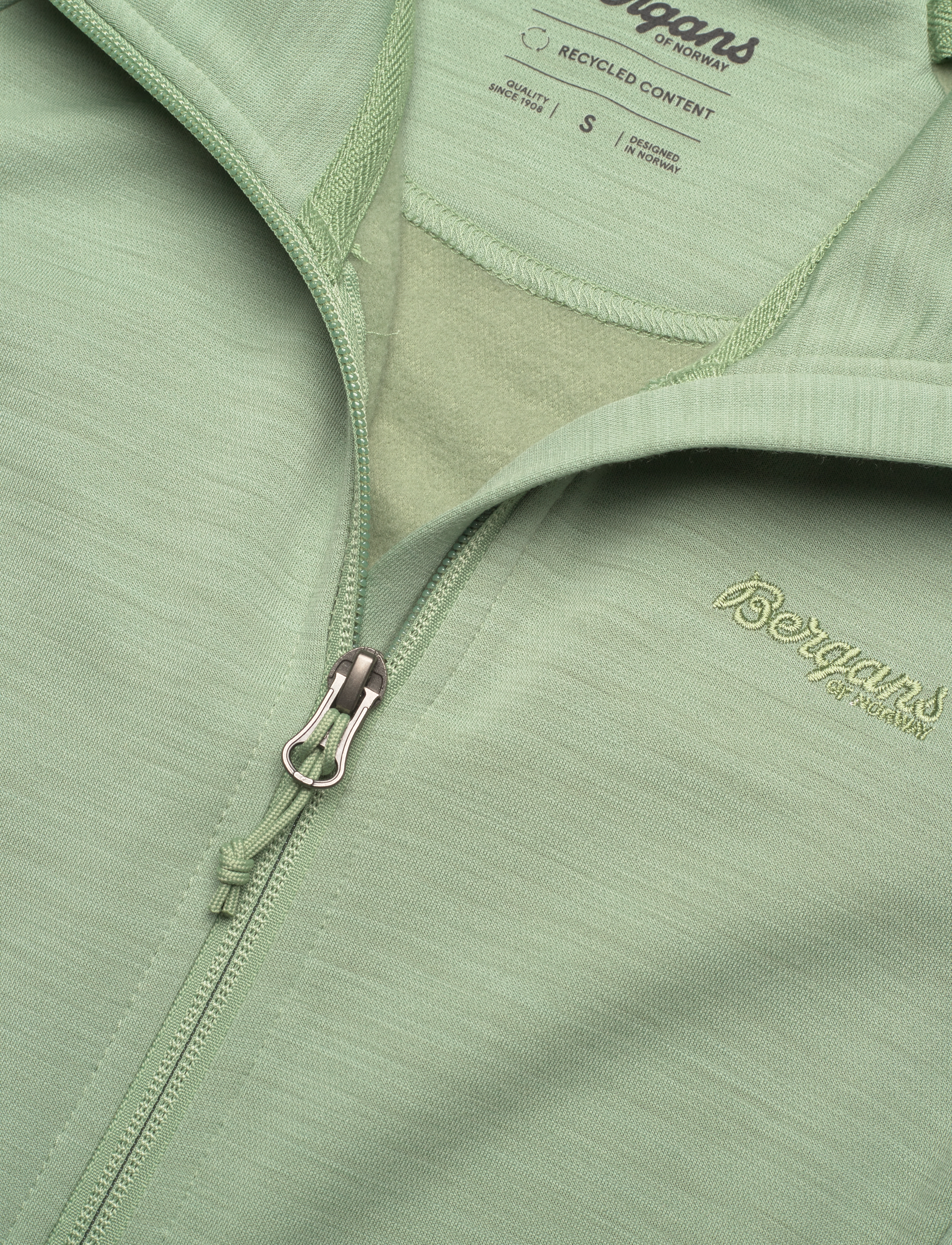 Bergans - Ulstein Wool W Jacket Jade Green XS - jade green - 2