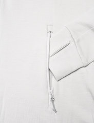 Bergans - Ulstein Wool Hood W Jacket Aluminium XS - mid layer jackets - aluminium - 4