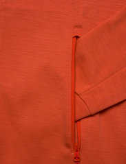 Bergans - Ulstein Wool Hood W Jacket Aluminium XS - välitakit - brick - 3