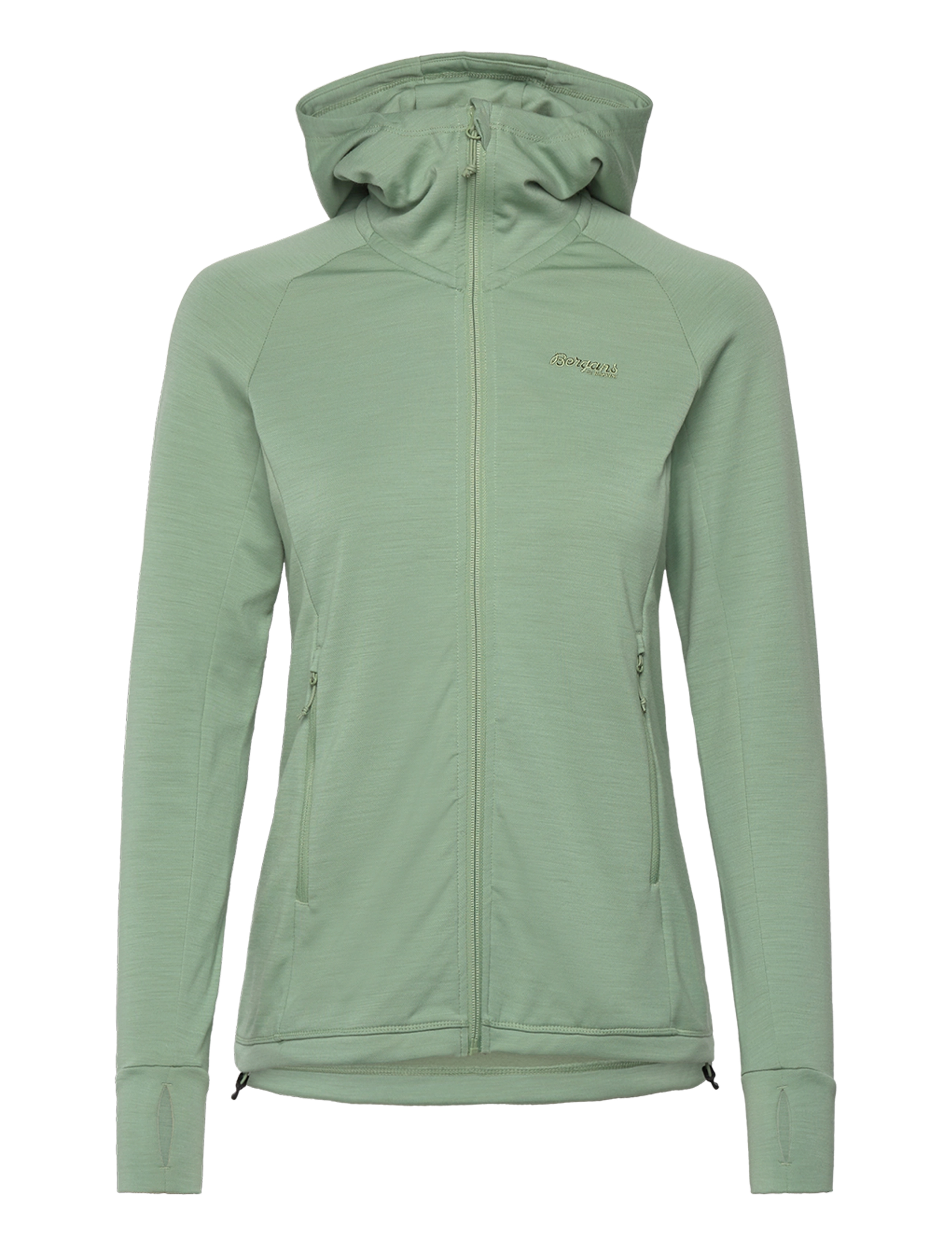 Ulstein Wool Hood W Jacket Aluminium XS - JADE GREEN
