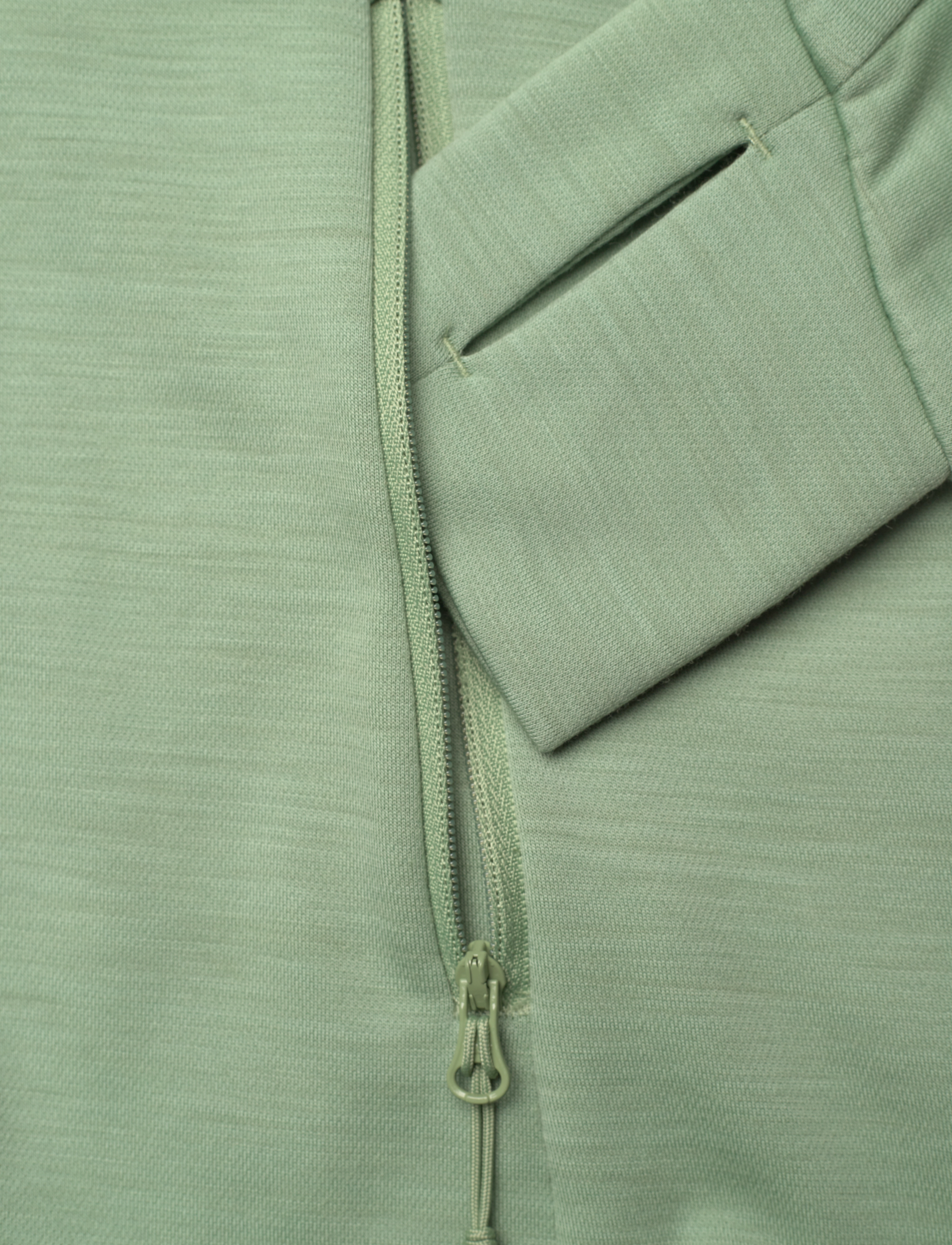 Bergans - Ulstein Wool Hood W Jacket Aluminium XS - jade green - 3