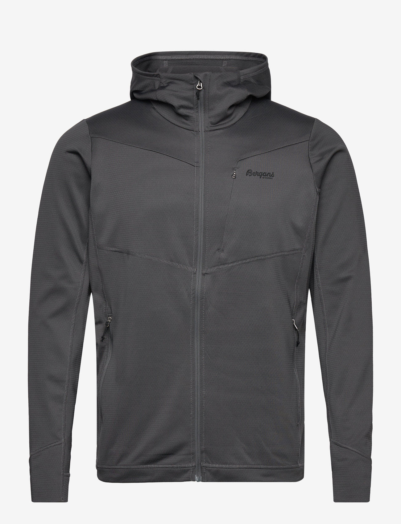 Bergans - Skaland Hood Jacket Solid Dark Grey S - solid dark grey - 0