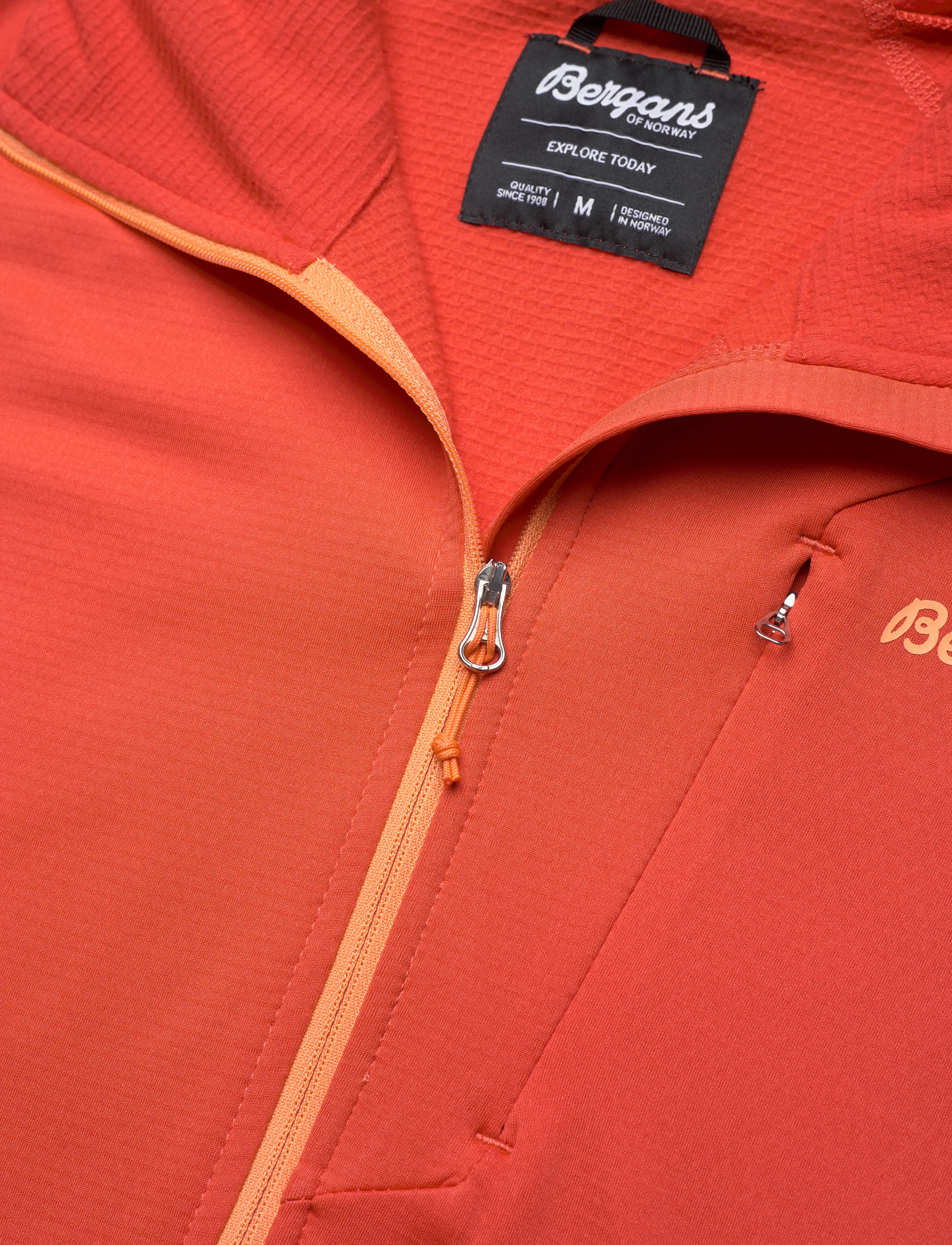 Bergans - Skaland Hood W Jacket Orion Blue XS - brick - 2