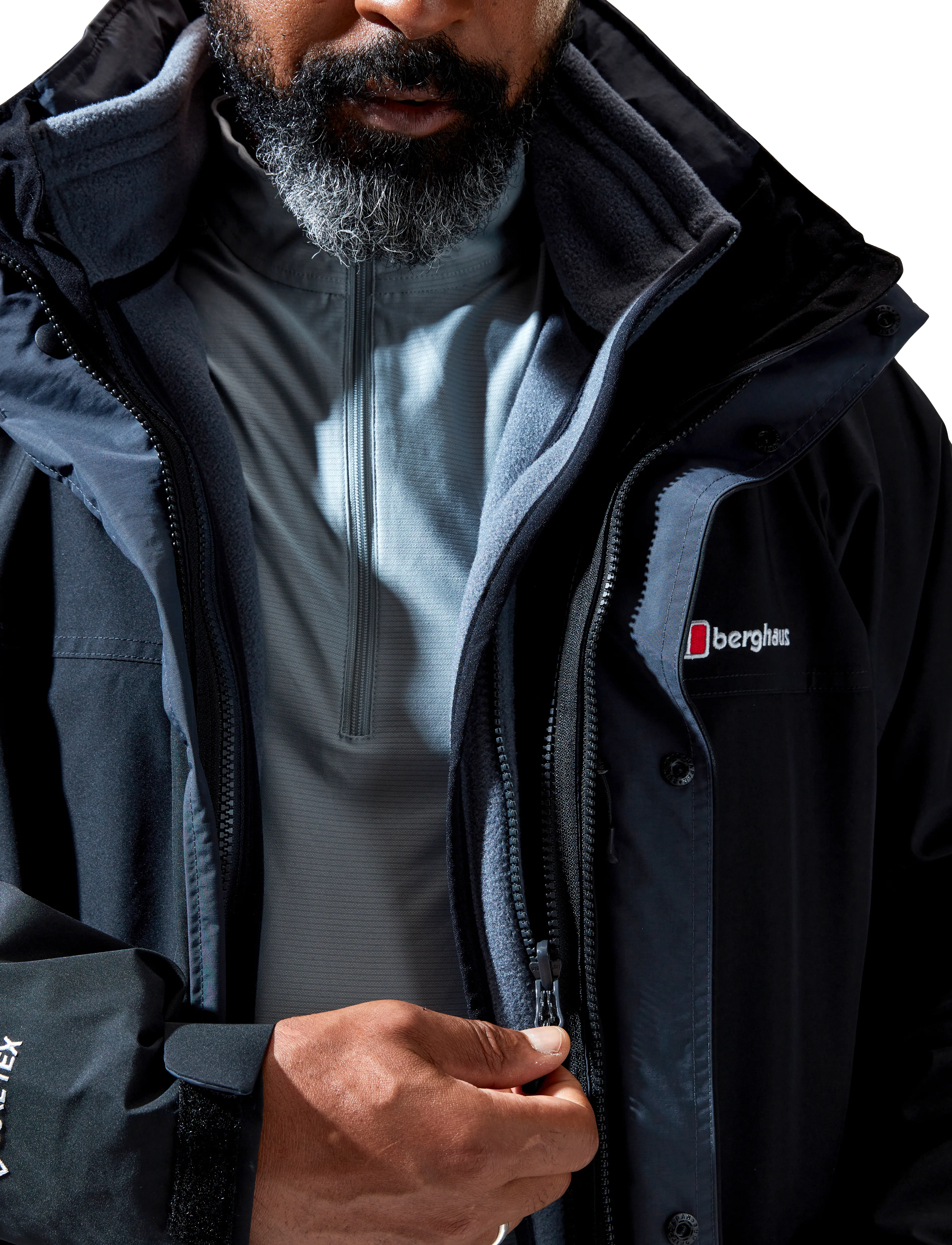 Berghaus - BG CORNICE III IA SHELL JKT AM - black-black - 2