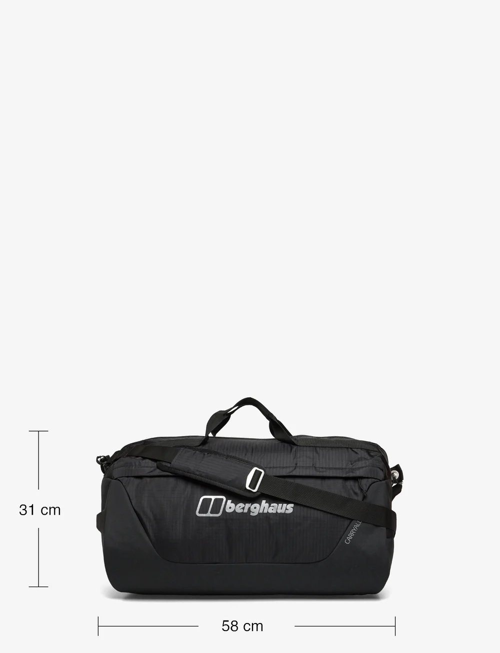 Berghaus - BG CARRY ALL MULE 50 AU - treeningkotid - black-black - 4