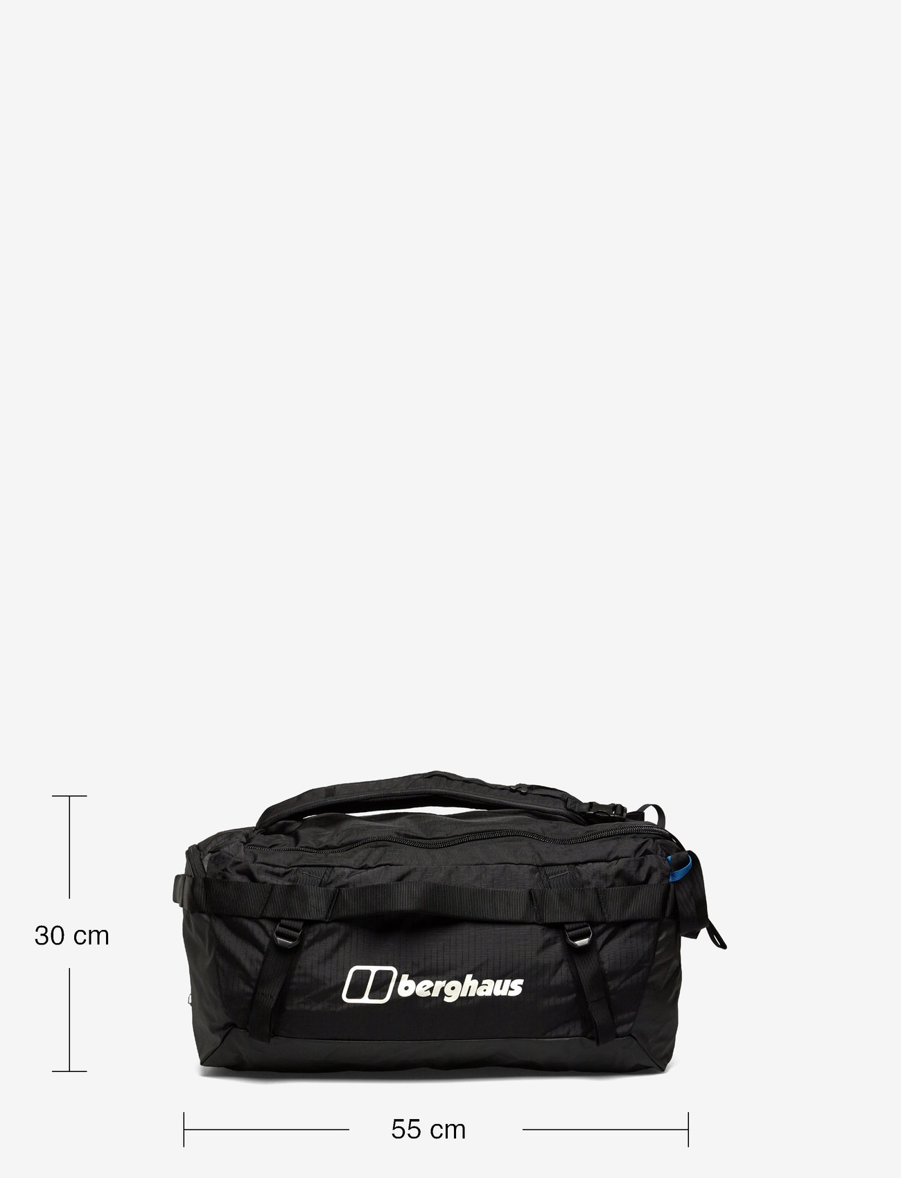 Berghaus - BG XODUS HOLDALL 60 - träningsväskor - black-black - 5