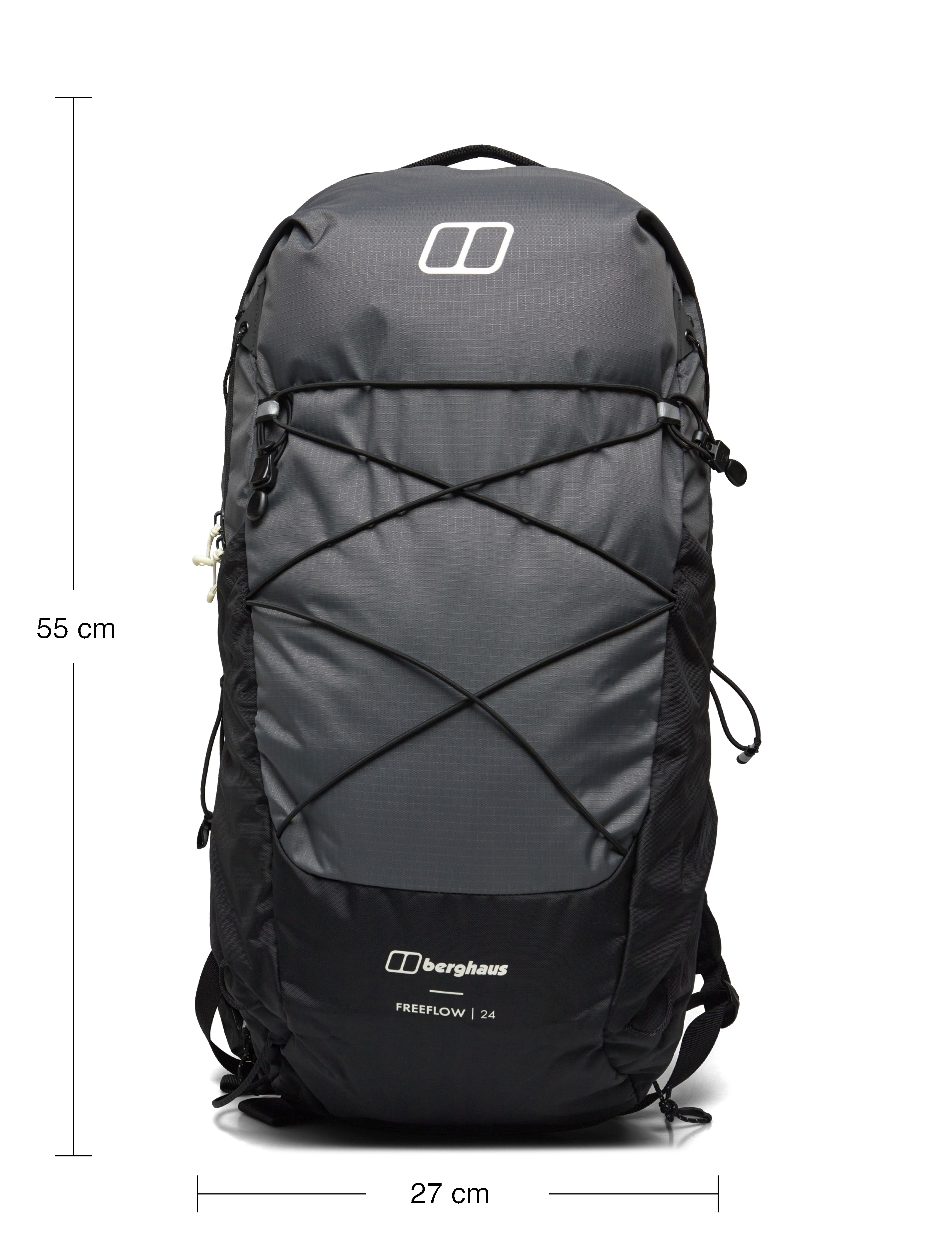 Berghaus - BG FREEFLOW 24L - grey pinstripe-jet black - 4