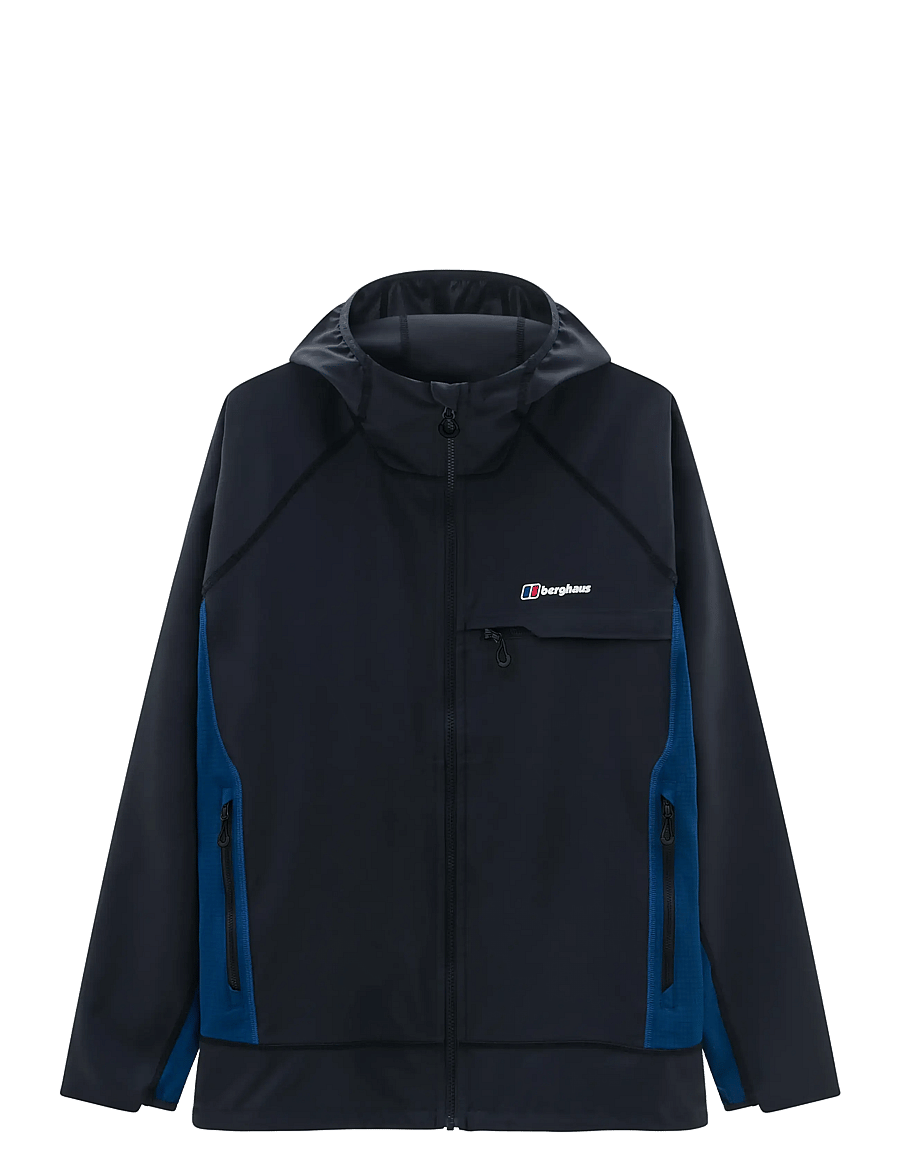 Berghaus - BG WAVERTREE HOODED JKT AM BLK - outdoor jacken - jet black - 1