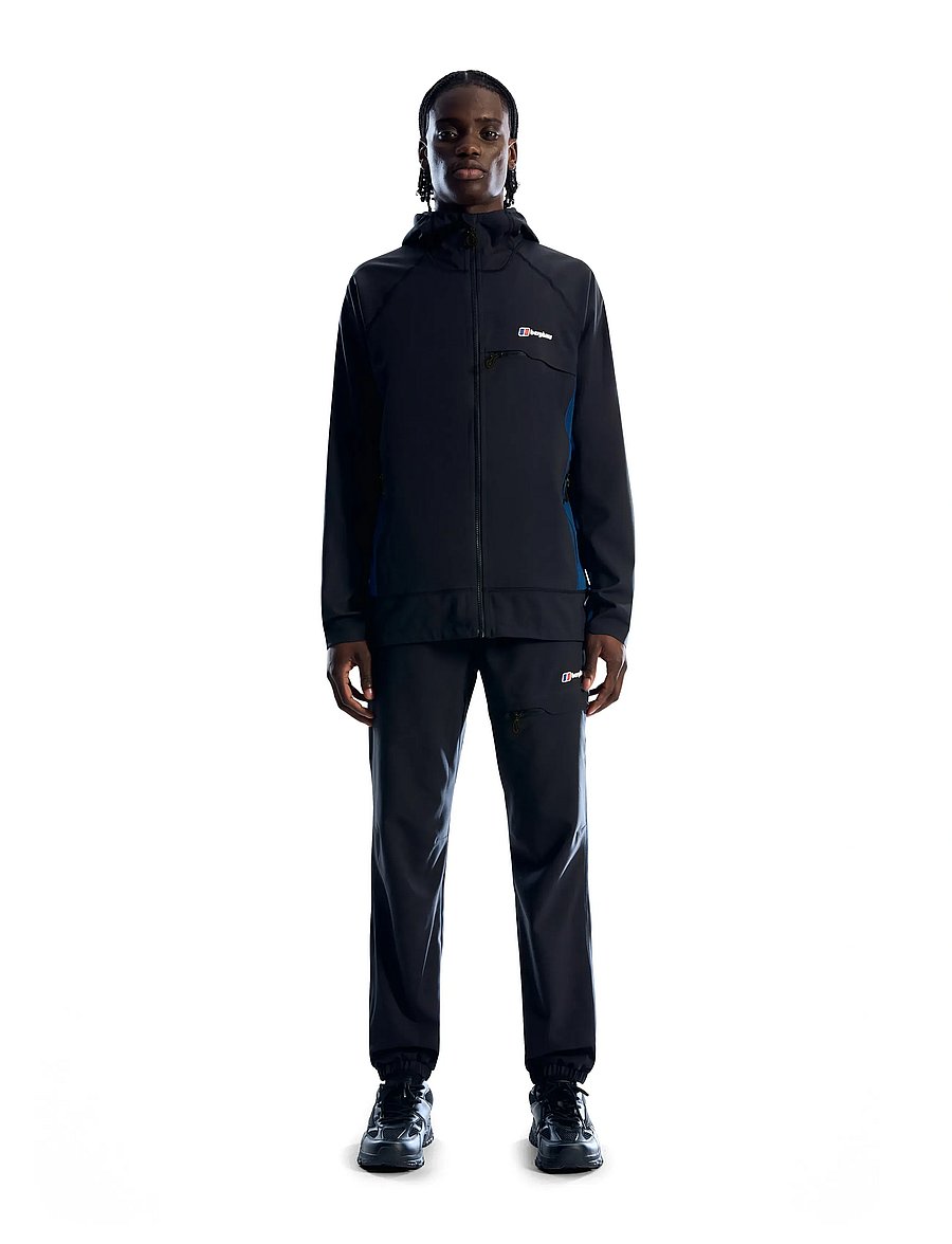 Berghaus - BG WAVERTREE HOODED JKT AM BLK - outdoor jacken - jet black - 0