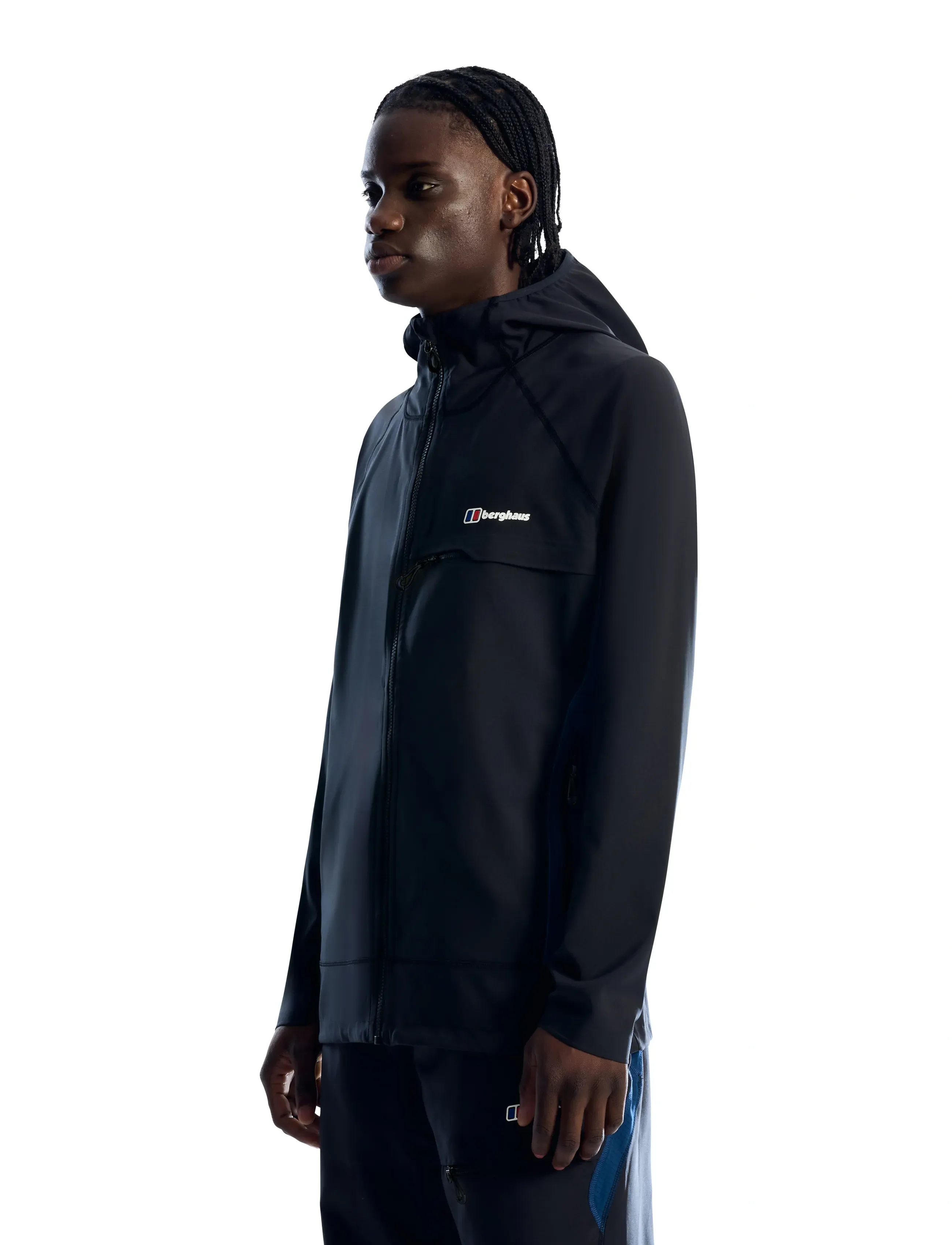 Berghaus - BG WAVERTREE HOODED JKT AM BLK - friluftsjakker - jet black - 2