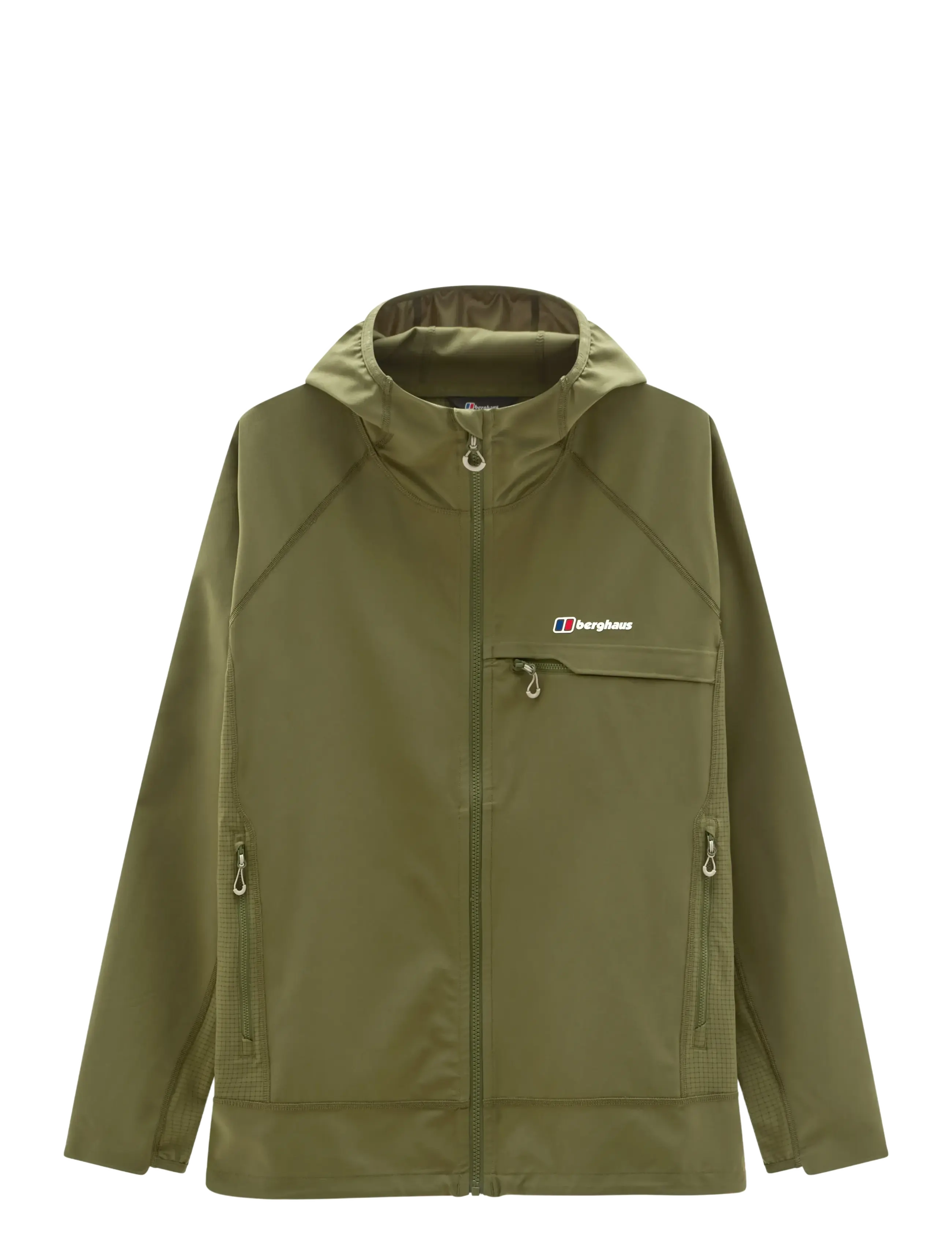 Berghaus BG WAVERTREE HOODED JKT AM DKGRN - Ytterkläder - CHEVIOT GREEN / khaki/green