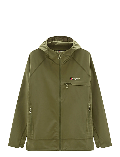 Berghaus BG WAVERTREE HOODED JKT AM DKGRN - Outerwear - CHEVIOT GREEN / khaki/green