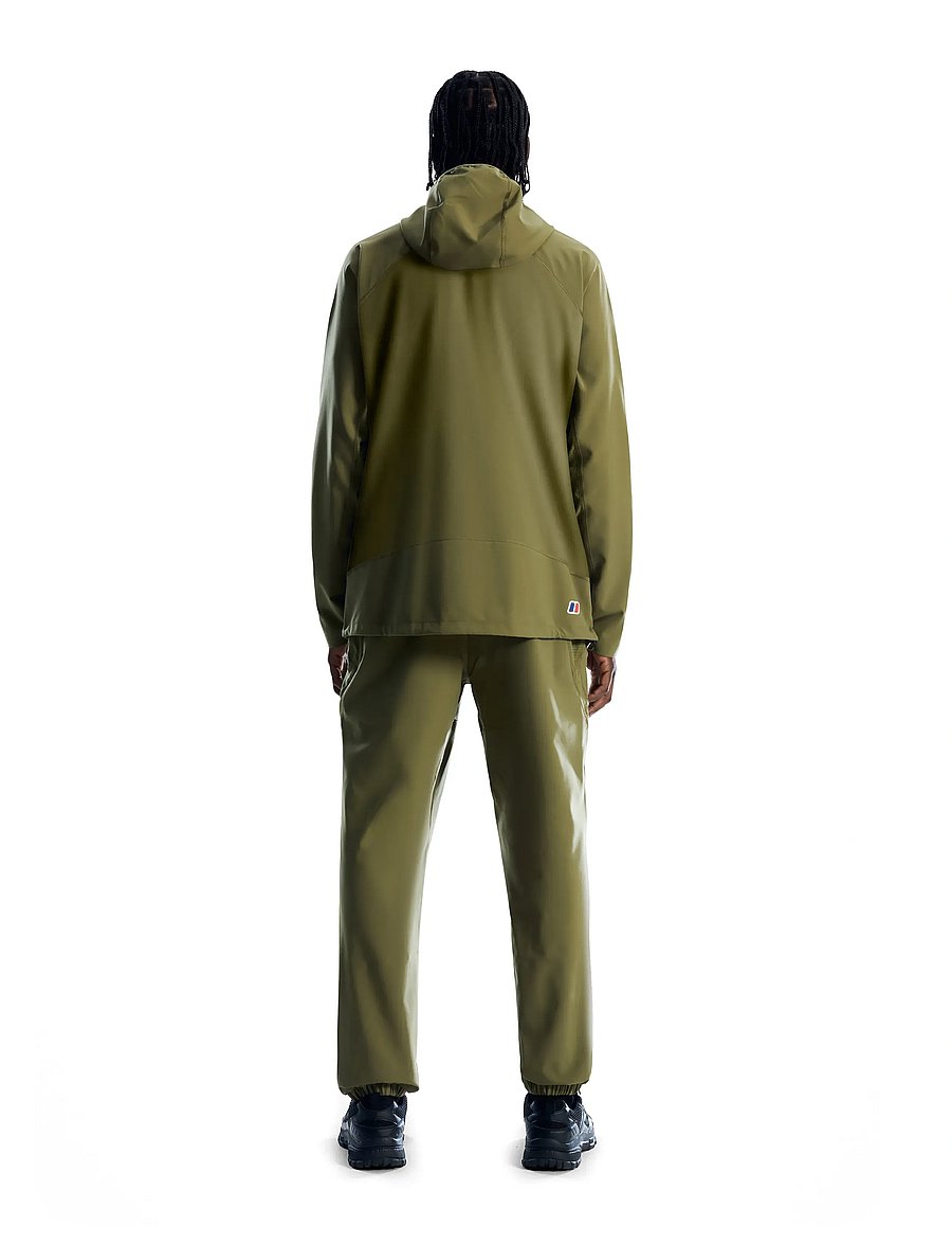 Berghaus - BG WAVERTREE PANT AM DKGRN - vabaõhupüksid - cheviot green - 3