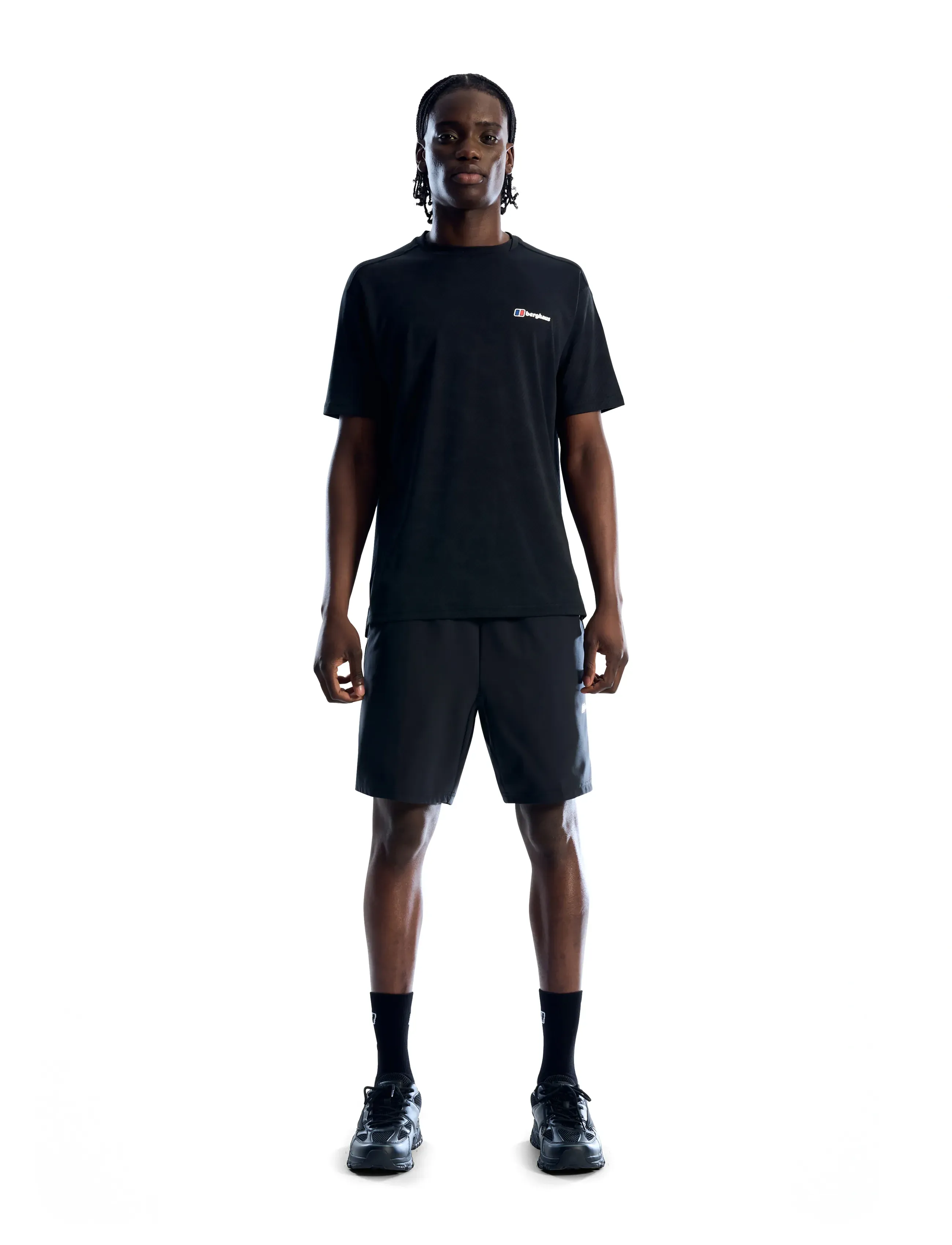 Berghaus Bg Wavertree Short Am Blk, XXL, Sport Shorts, Schwarz - Outdoor Männerswear