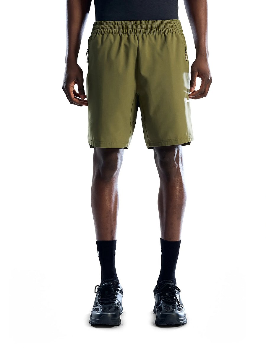 Berghaus - BG WAVERTREE SHORT AM DKGRN - trainingsshorts - cheviot green - 2