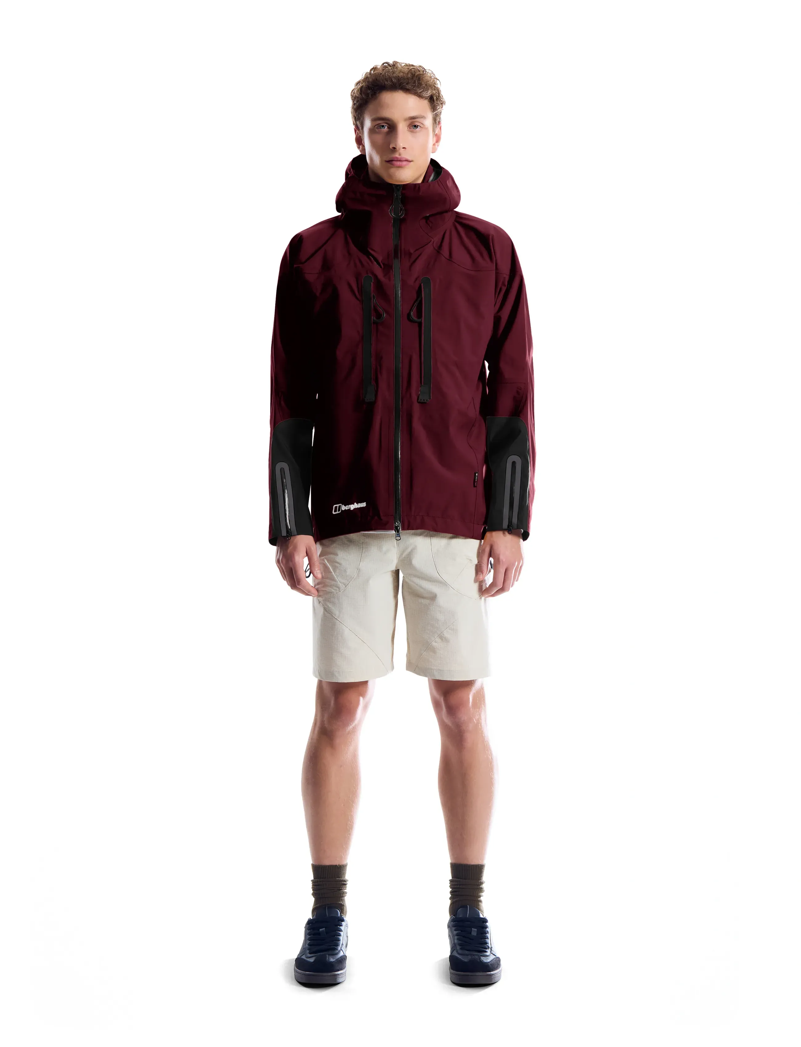 Berghaus - BG BIG WALL GTX JKT AM DKPUR - friluftsjakker - dark rhum - 4