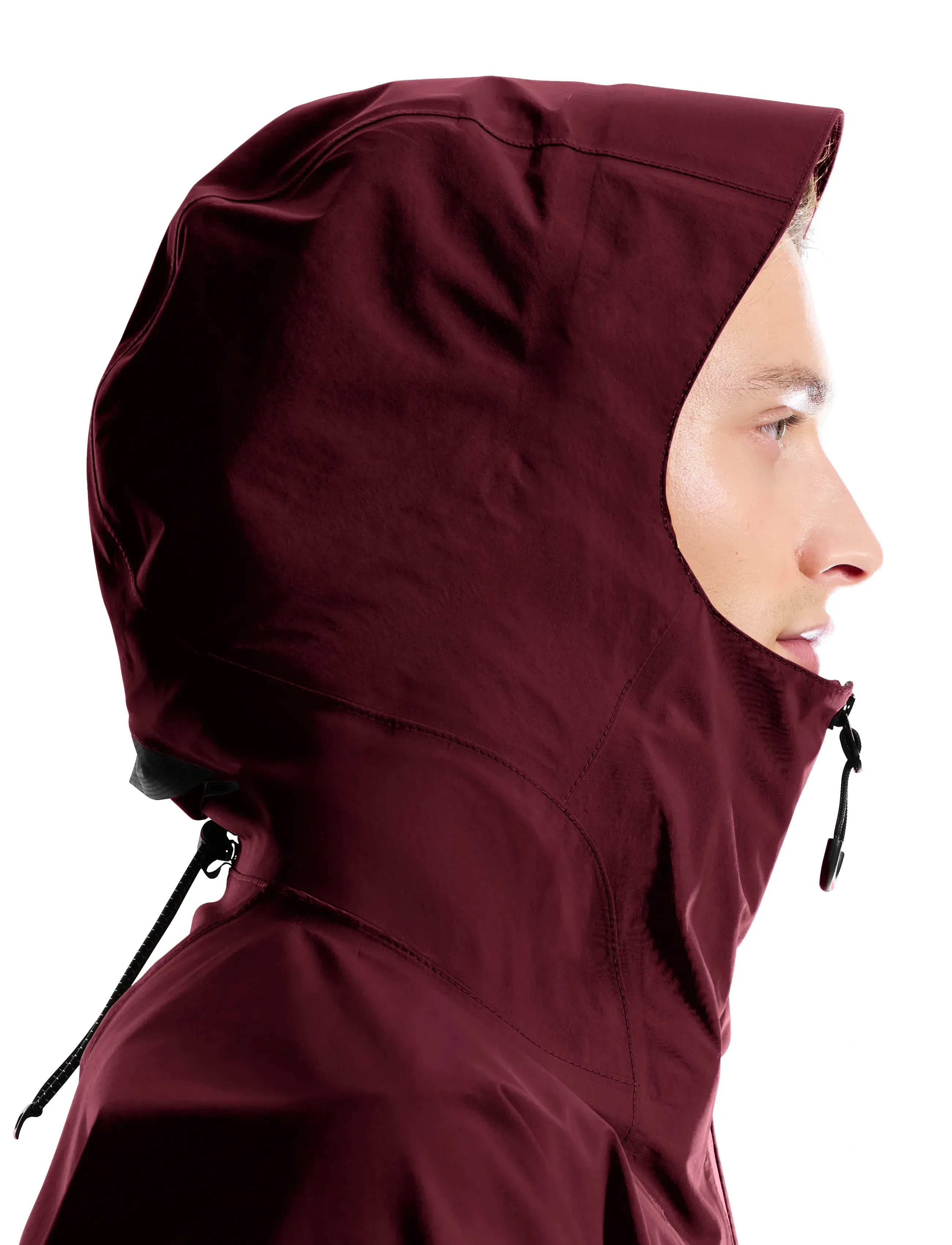 Berghaus BG BIG WALL GTX JKT AM DKPUR - Tänavastiil - DARK RHUM / burgundy