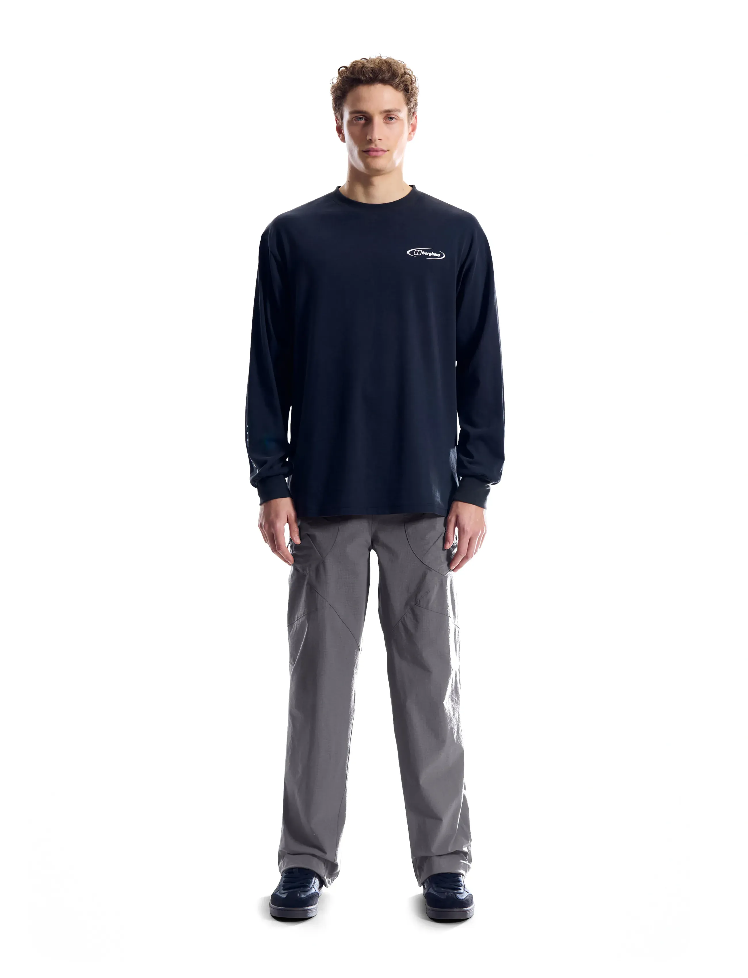 Berghaus Bg Big Wall Pant Am Dkgry, 34 x 34, Sport Oberbekleidung, Grau - Outdoor Pants, Männerswear