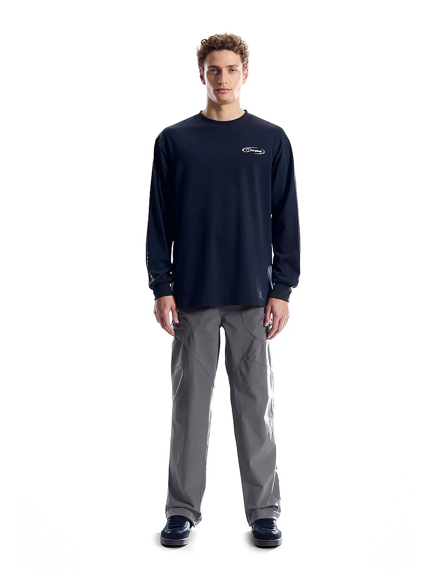 Berghaus - BG BIG WALL PANT AM DKGRY - friluftsbyxor - cavern - 0