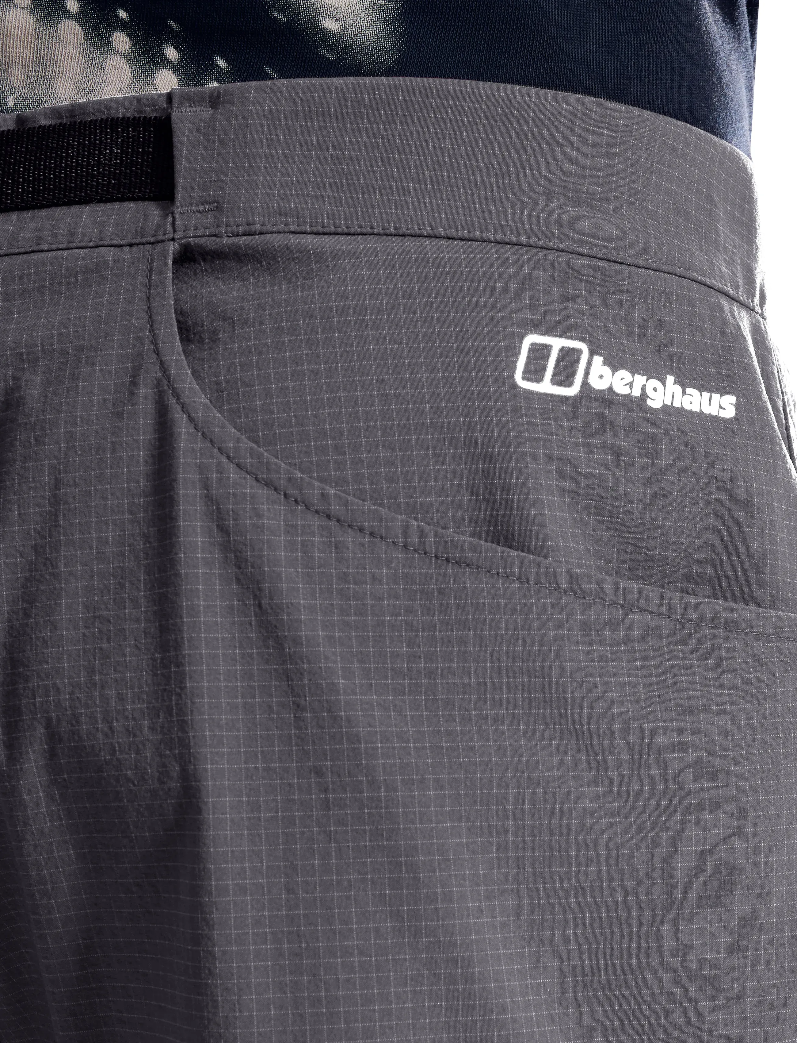 Berghaus - BG BIG WALL PANT AM DKGRY - fritidsbukser - cavern - 5