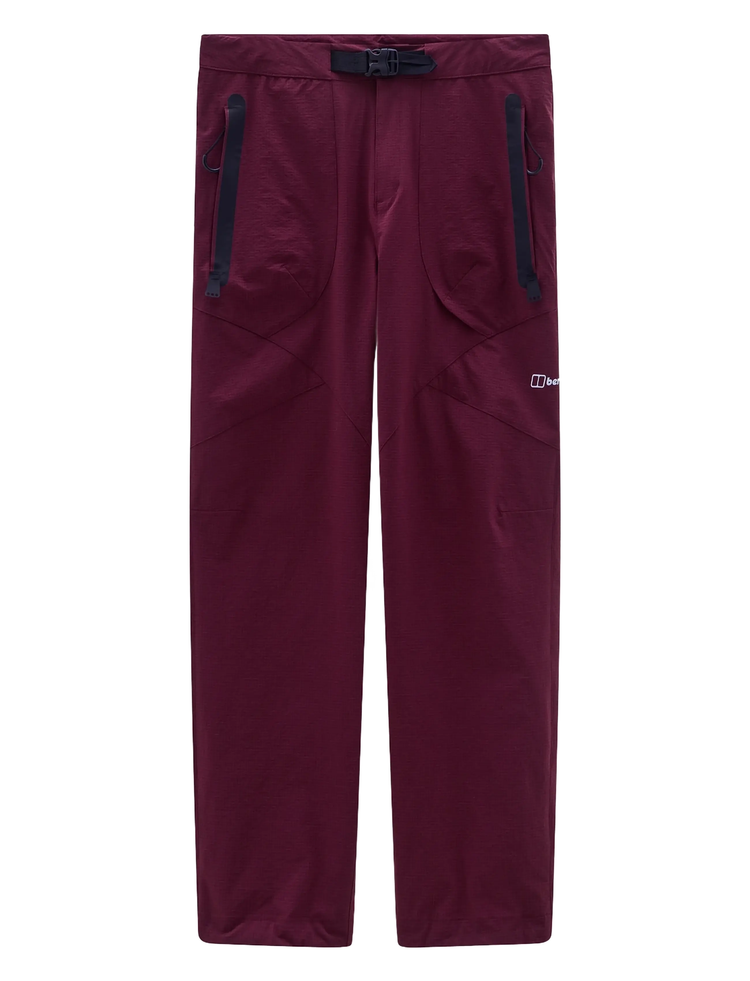 Berghaus BG BIG WALL PANT AM DKPUR - Hosen - DARK RHUM / burgundy
