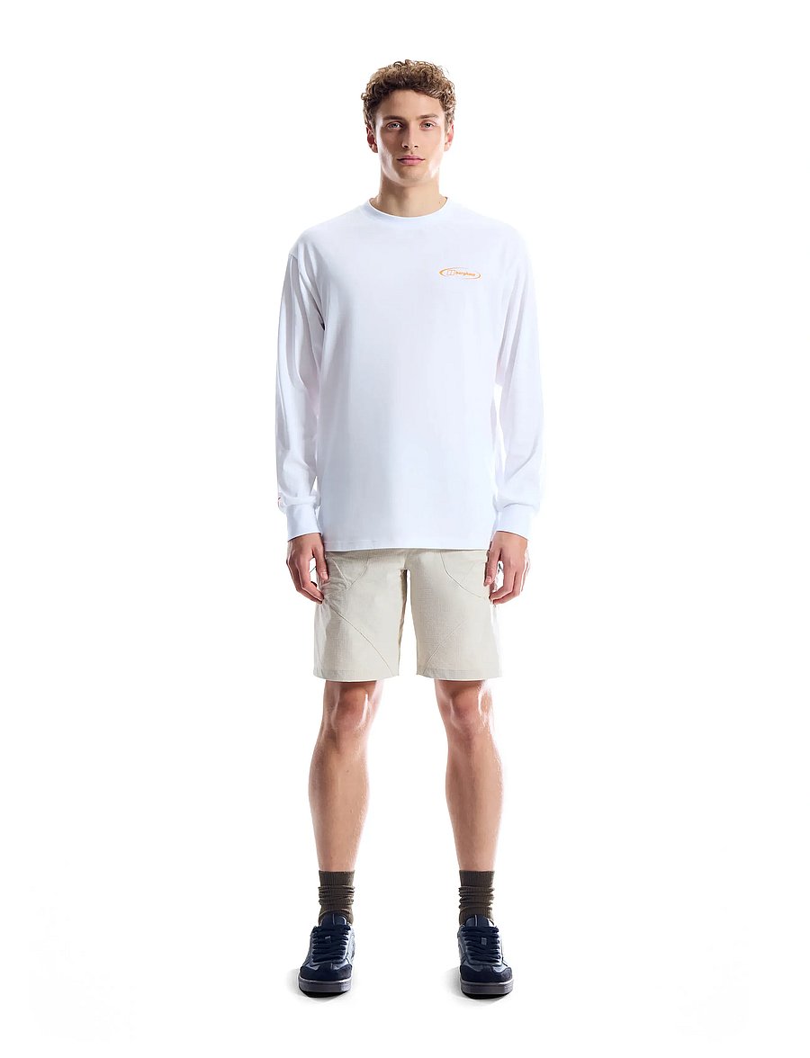 Berghaus - BG BIG WALL SHORT AM LTGRY - outdoorshorts - stone - 0