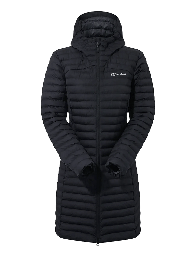 Berghaus - BG NULA MICRO LNG SYN IN JKT AF - dunkappor - black-black - 1