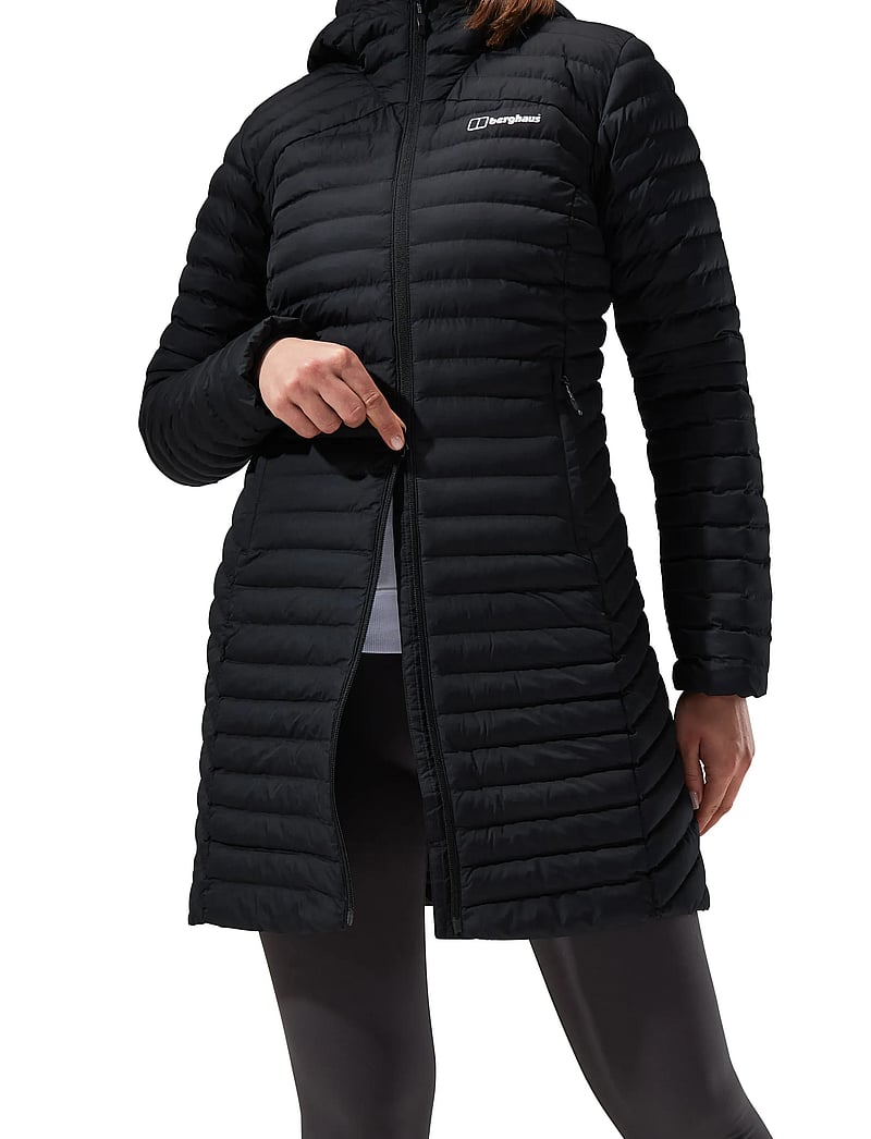 Berghaus - BG NULA MICRO LNG SYN IN JKT AF - dunkappor - black-black - 3