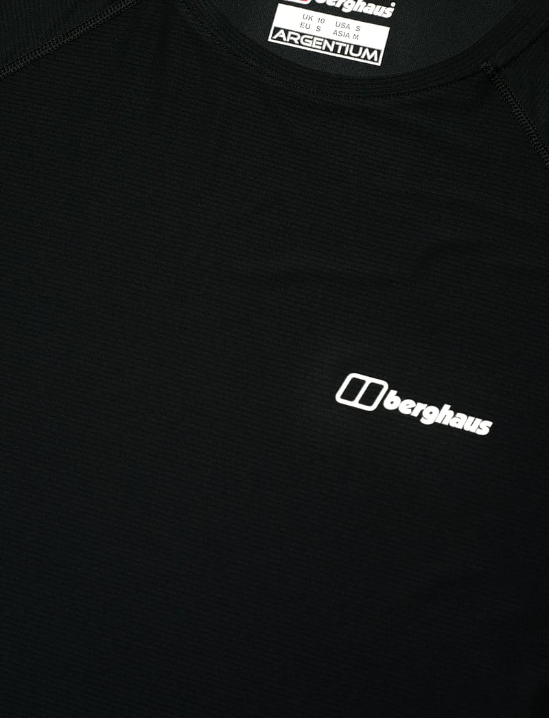 Berghaus - BG 24-7 TECH BASECREWSS AF - t-shirts - black-black - 2