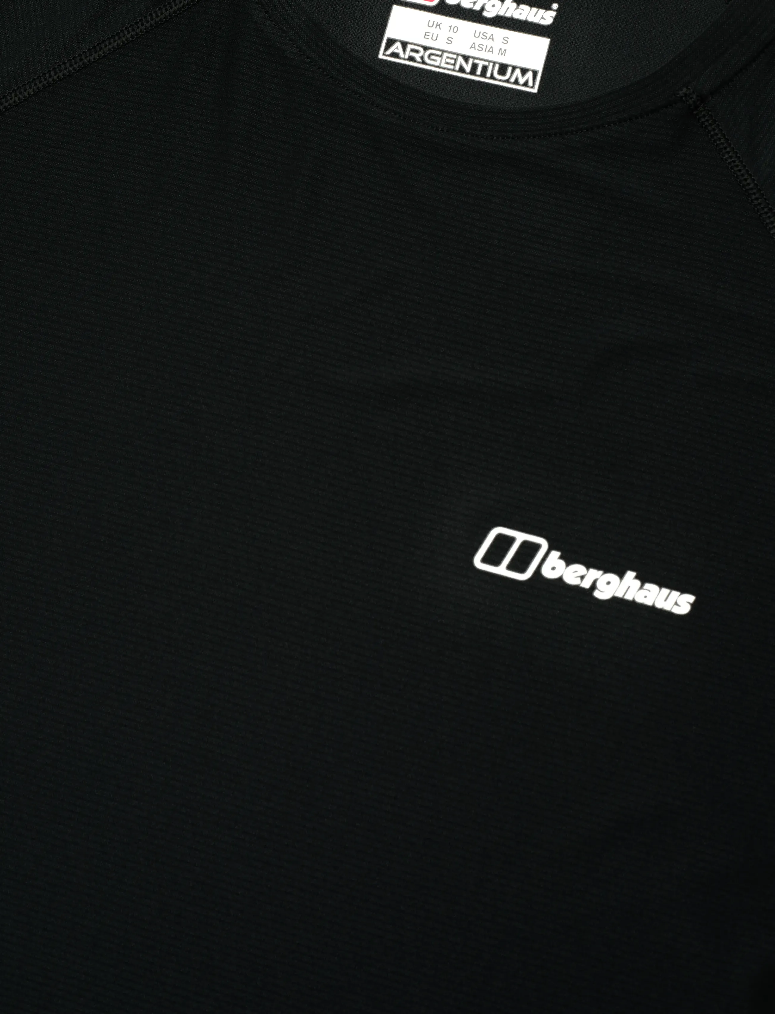 Berghaus - BG 24-7 TECH BASECREWSS AF - topper & t-skjorter - black-black - 2