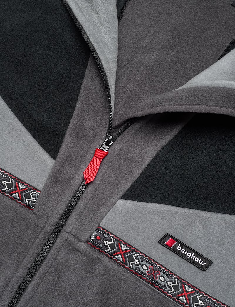 Berghaus - BG TRAMANTANA 91 FL JKT AU - fleece & midlayer - jet black-grey pinstripe - 2