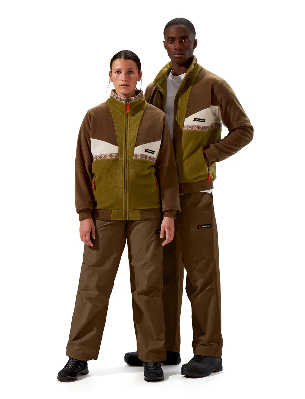 Berghaus - BG U TRAMANTANTA 91 JKT - fleece & midlayer - oak moss-bark-stone - 3