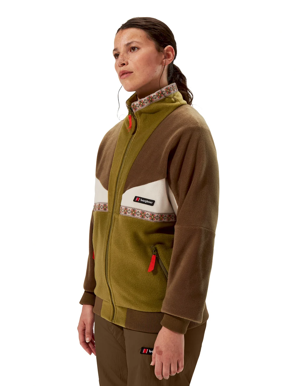 Berghaus - BG U TRAMANTANTA 91 JKT - fleece & midlayer - oak moss-bark-stone - 4