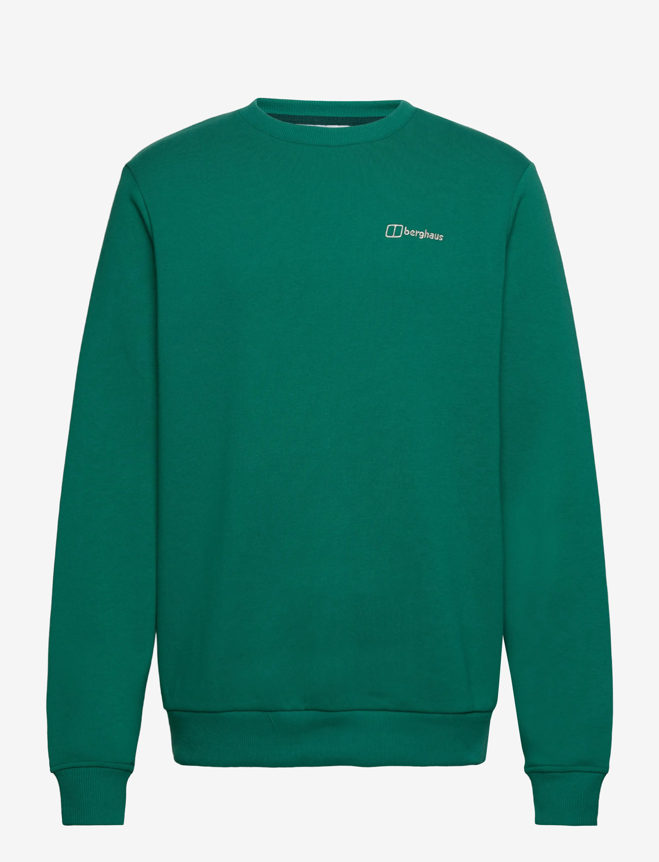Berghaus - BG M LOGO CREW - oberteile - meadow green - 1
