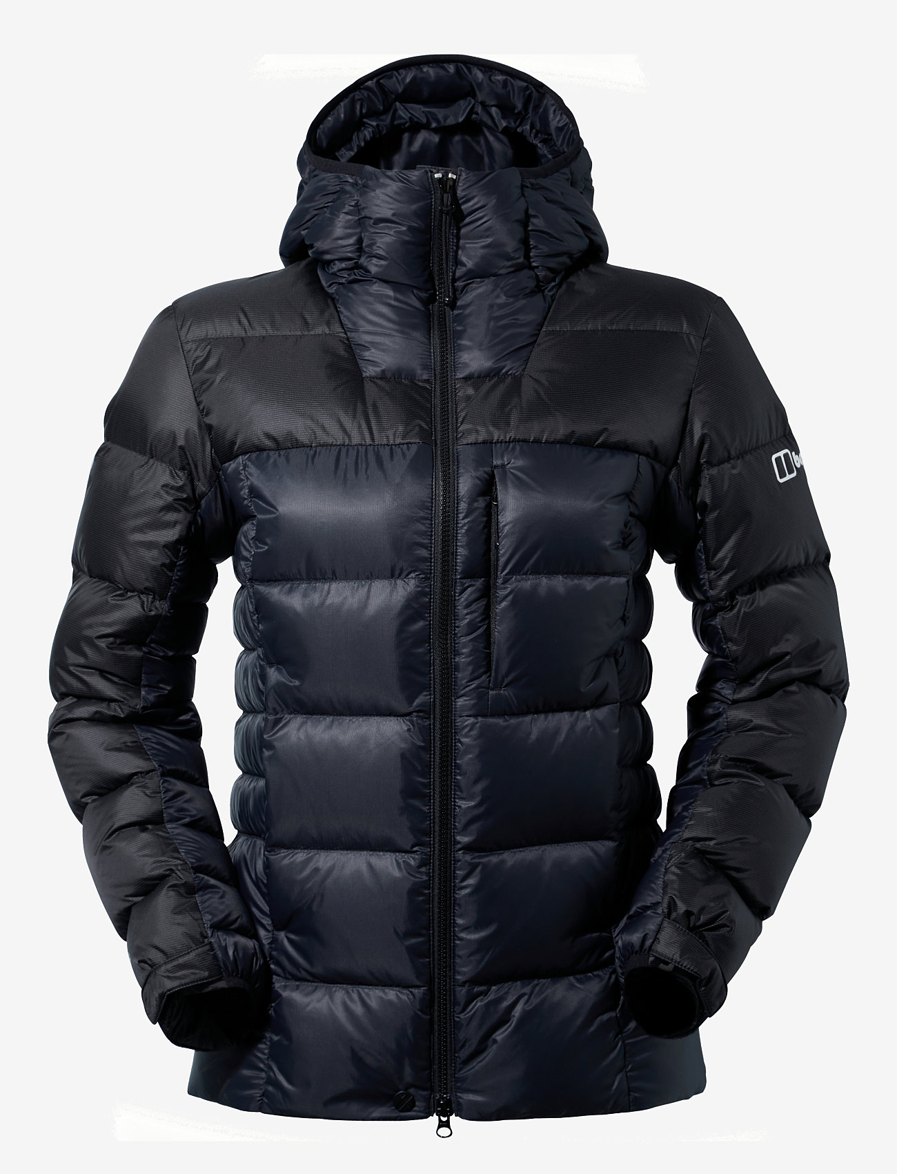 Berghaus - BG W MTN ARETE ULTRA DOWN HOODY - outdoor jacken - black-black - 0
