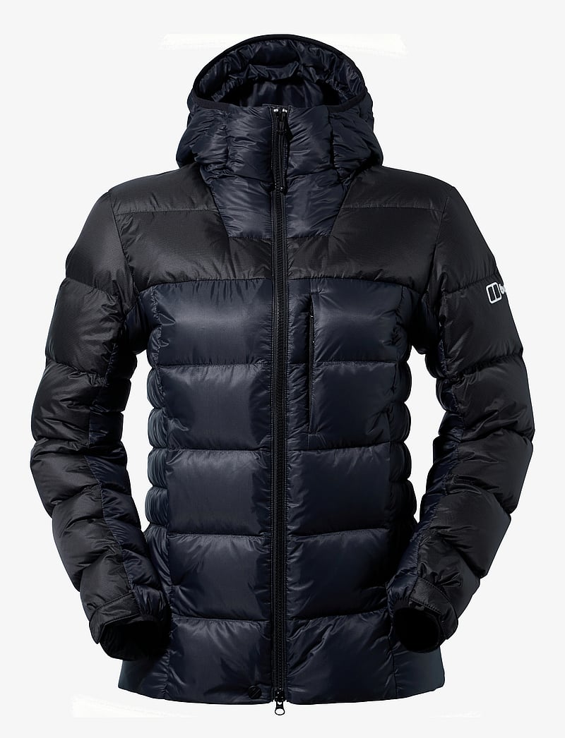 Berghaus - BG W MTN ARETE ULTRA DOWN HOODY - outdoor jacken - black-black - 0