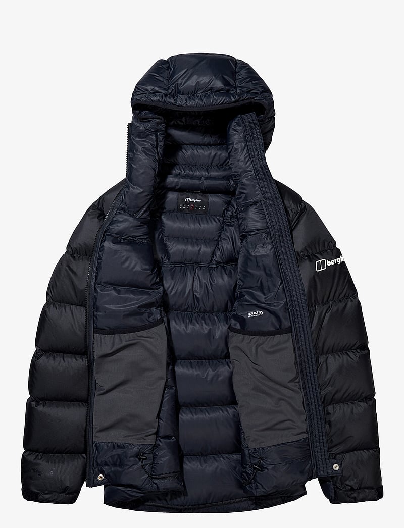 Berghaus - BG W MTN ARETE ULTRA DOWN HOODY - outdoor jacken - black-black - 1