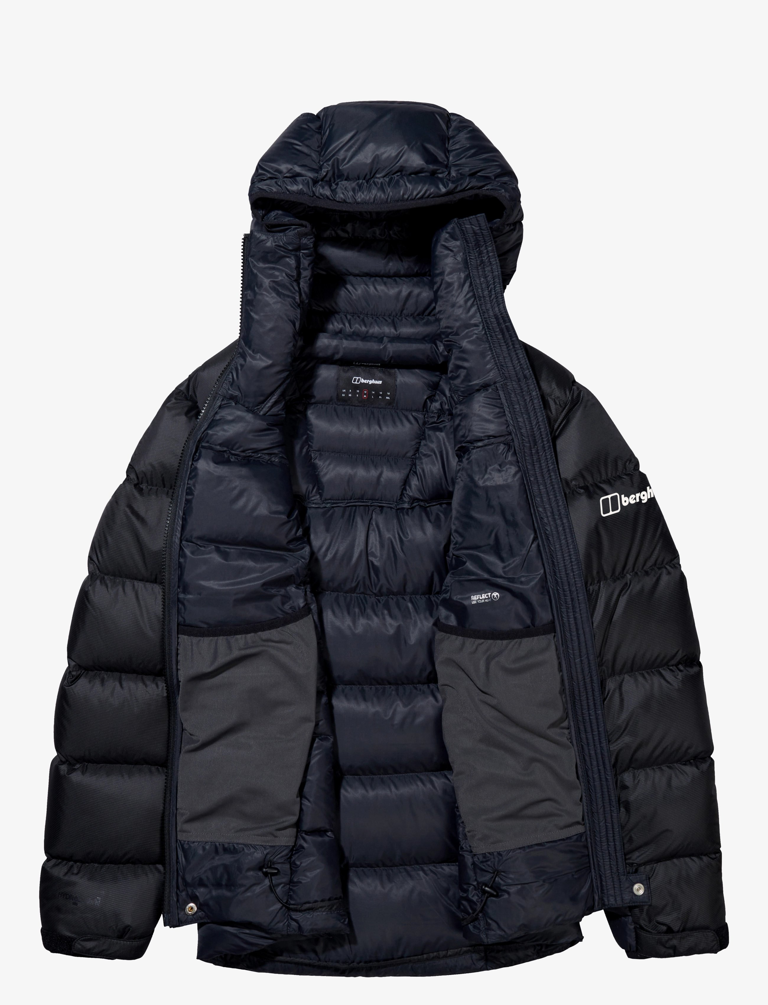 Berghaus - BG W MTN ARETE ULTRA DOWN HOODY - black-black - 1