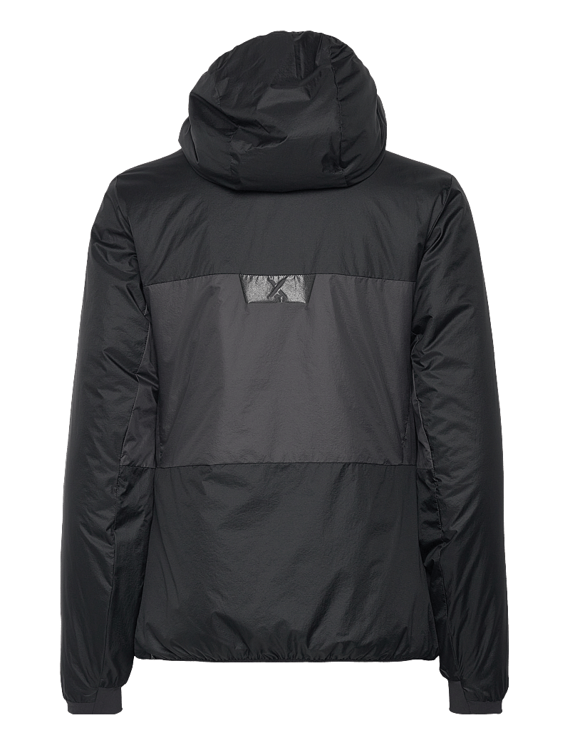 Berghaus - BG W MTN ARETE LB SYNTHETIC HOODY - outdoor jacken - jet black-grey pinstripe - 1