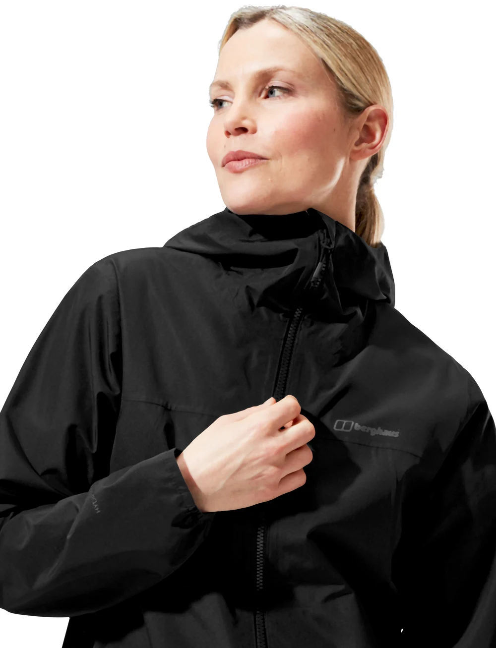 Berghaus - BG W DELUGE PRO 3.0 JKT - välijoped - black-black - 4