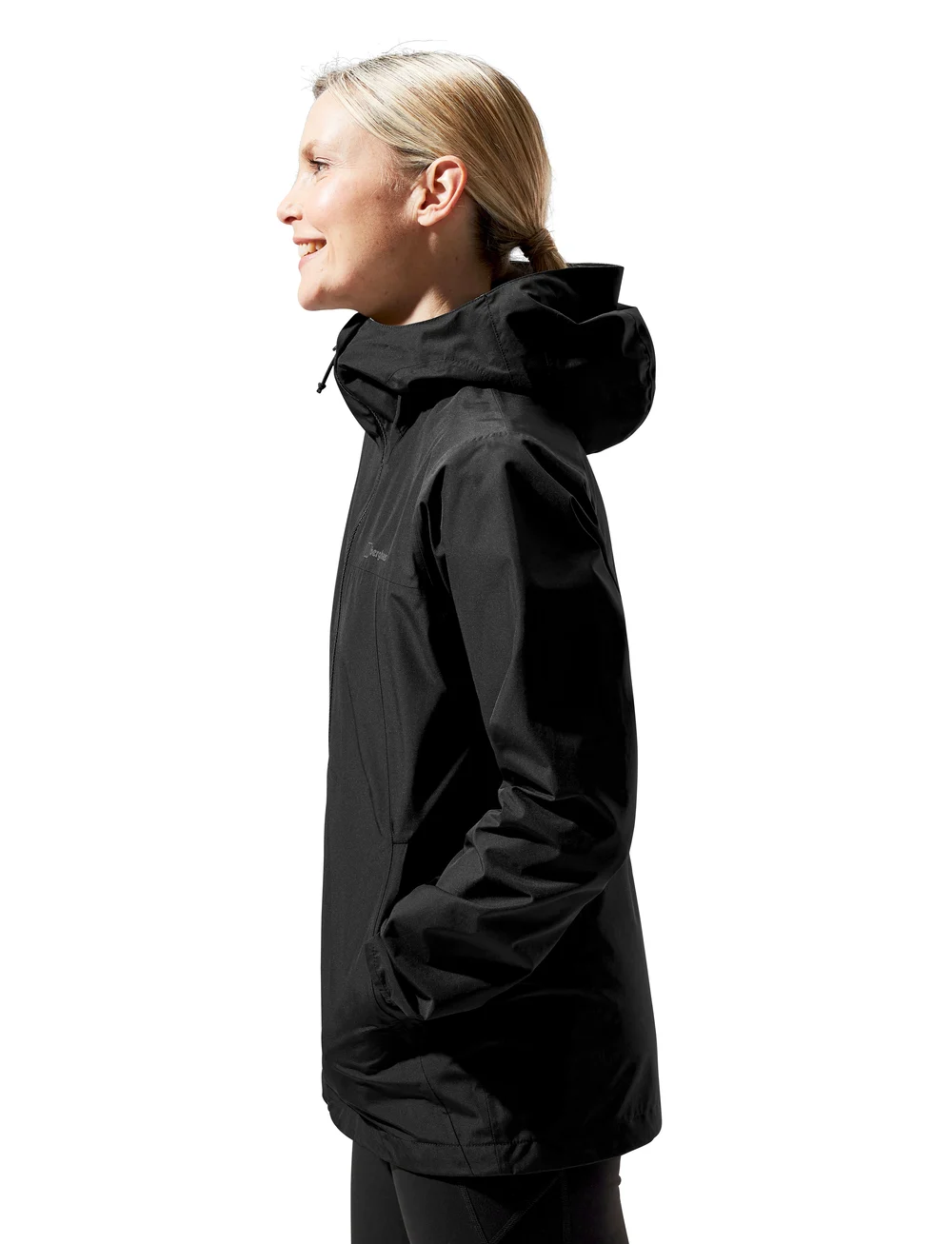 Berghaus - BG W DELUGE PRO 3.0 JKT - välijoped - black-black - 5