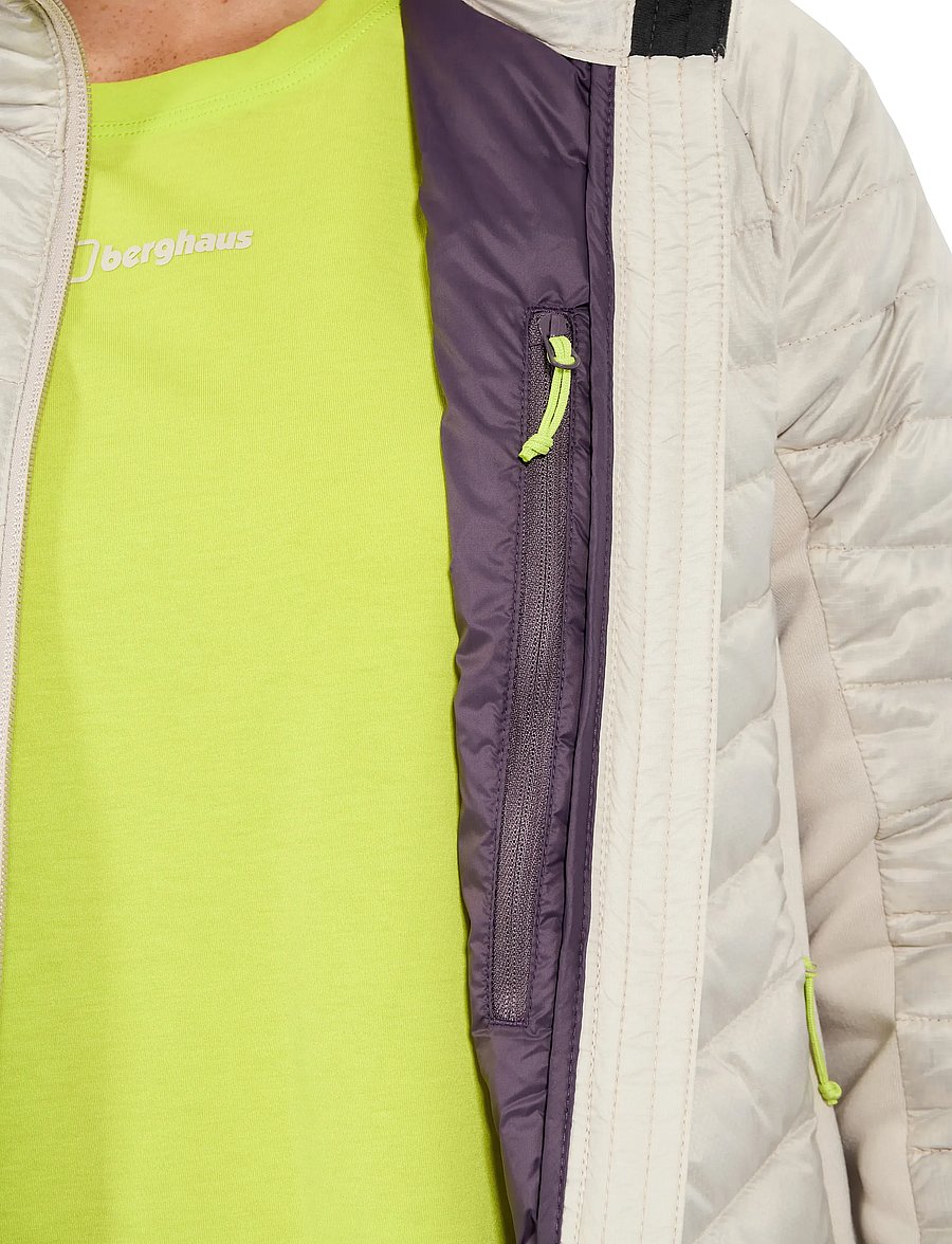 Berghaus - BG W TEPHRA STRCH RFLCT 2.0 HOODY - talvejoped - stone - 4