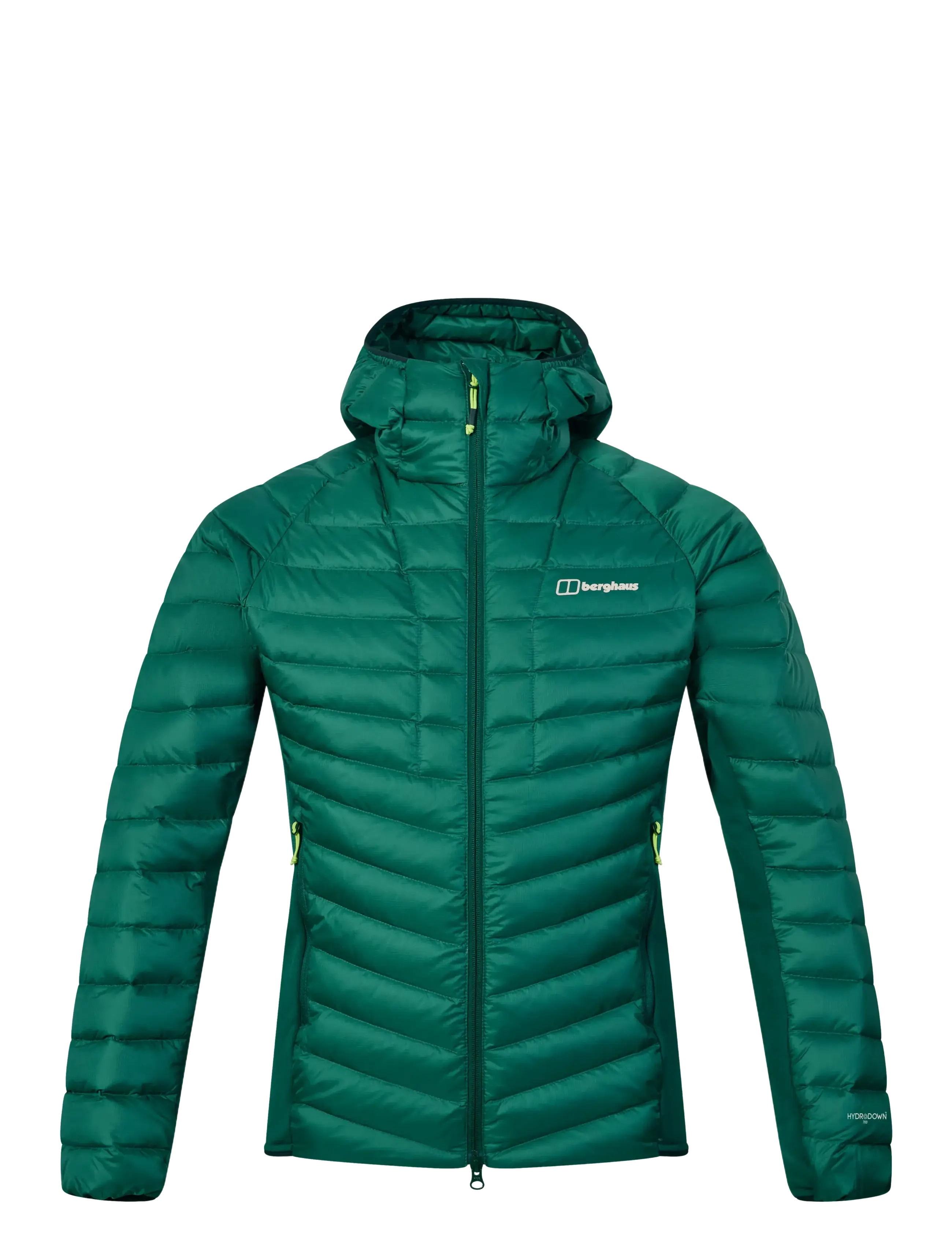 Berghaus BG M TEPHRA STRCH RFLCT 2.0 HOODY - Overtøj - OFF PEAK / green