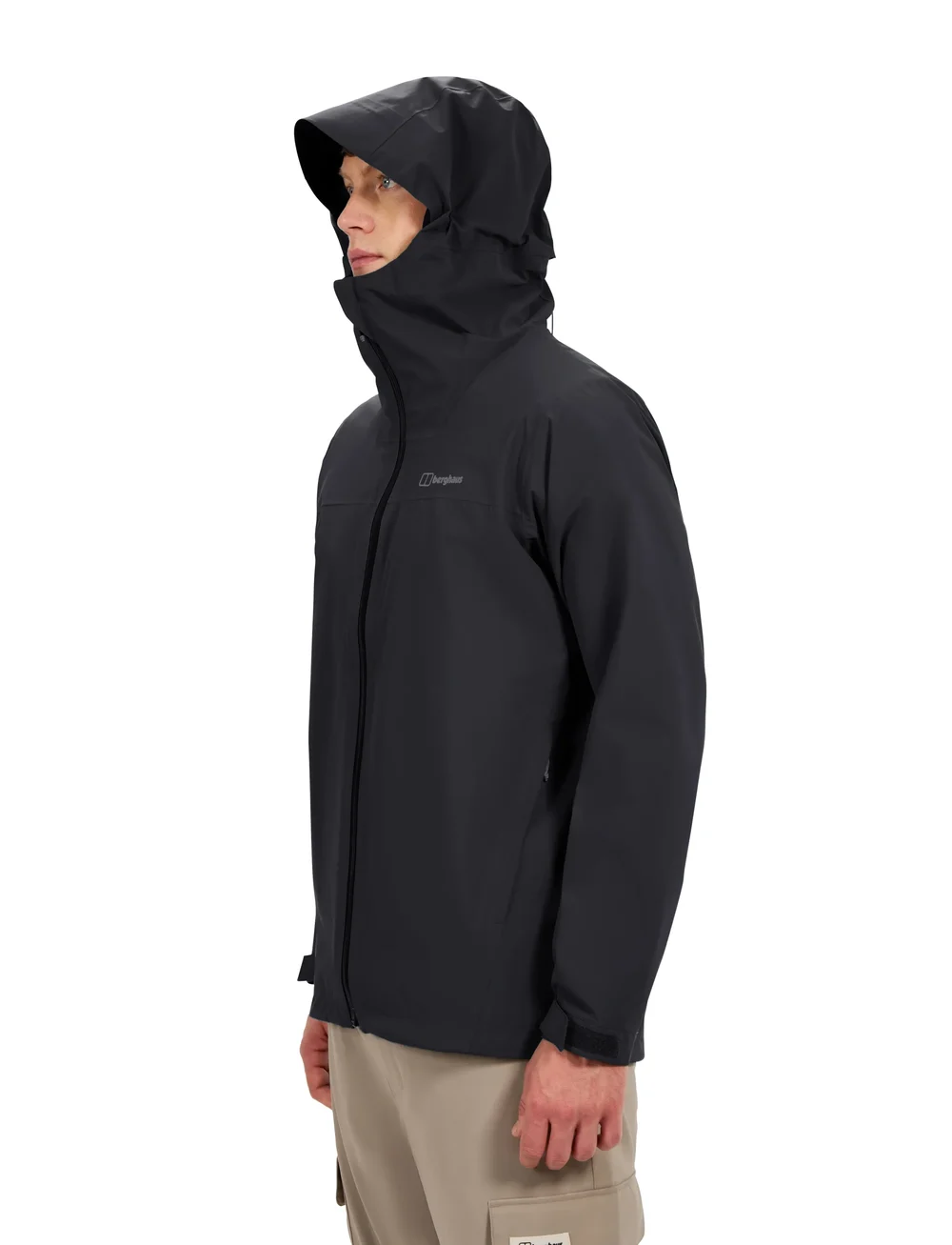 Berghaus - BG M ARNABY HOODED JKT - regnjackor - black-black - 3