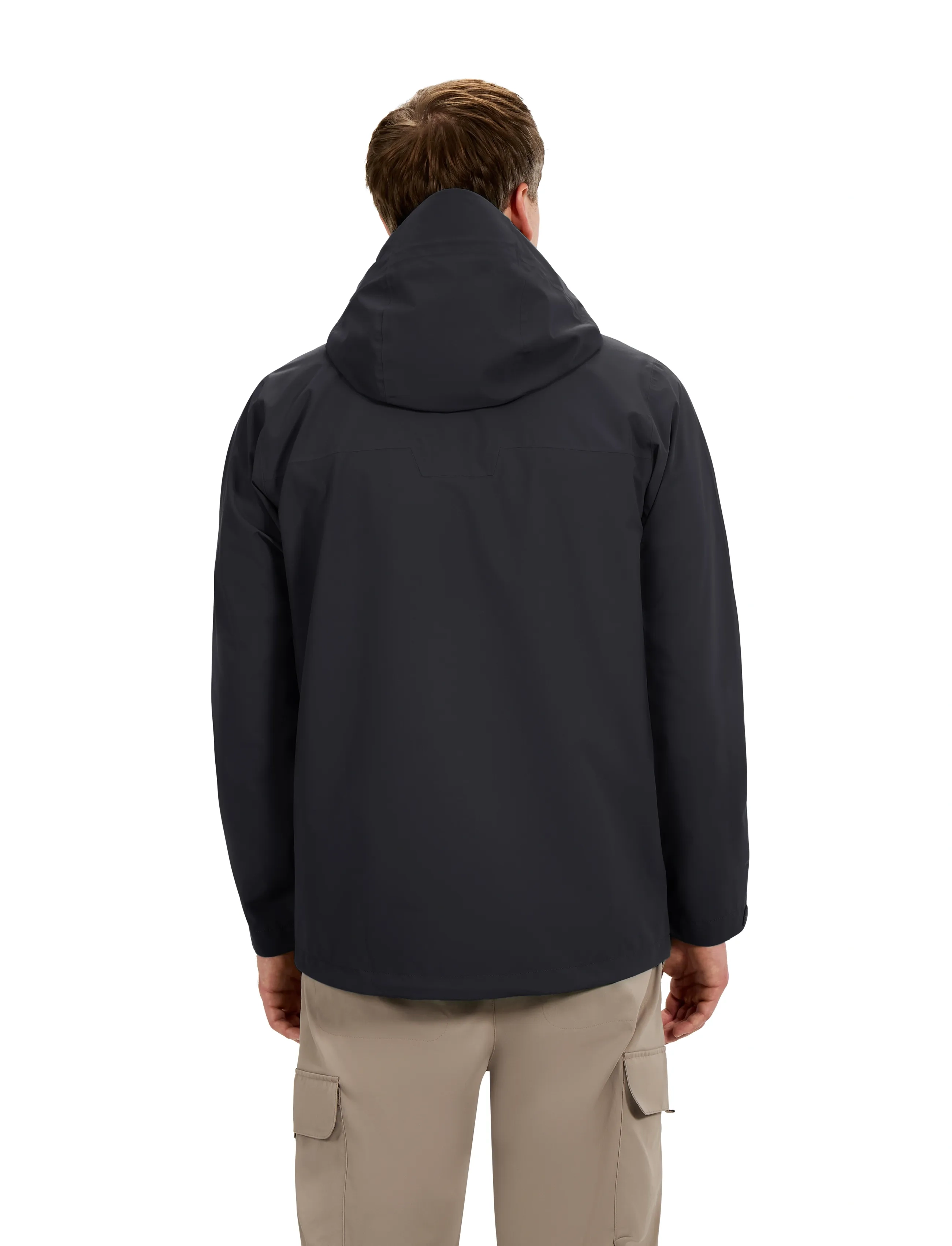 Berghaus - BG M ARNABY HOODED JKT - regnjakker - black-black - 4