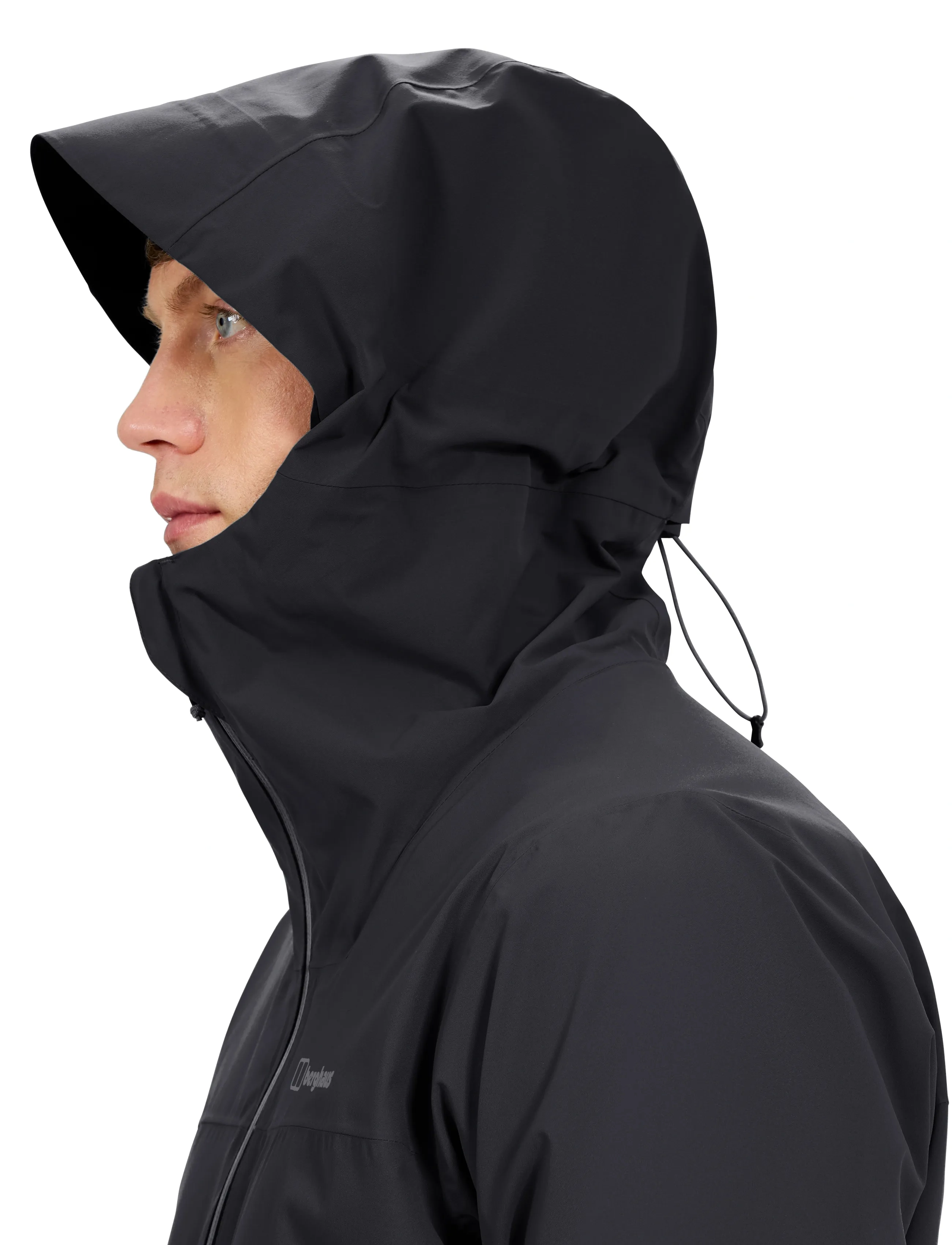 Berghaus - BG M ARNABY HOODED JKT - regnjakker - black-black - 5