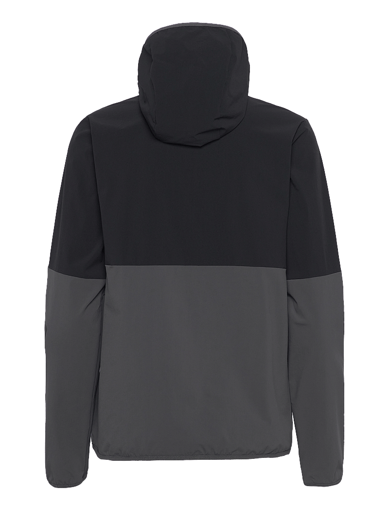 Berghaus - BG W WANDERMOOR WIND SMOCK - oberteile - jet black-grey pinstripe - 2