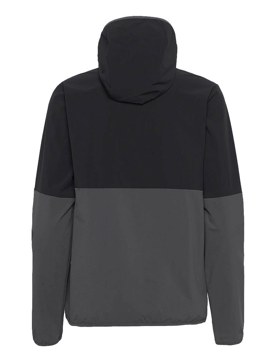 Berghaus - BG W WANDERMOOR WIND SMOCK - huvtröjor - jet black-grey pinstripe - 2