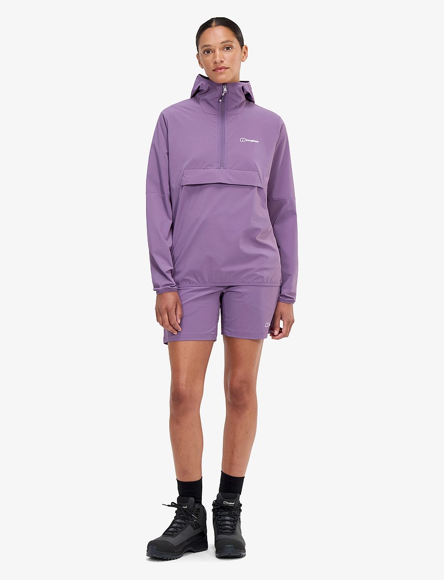Berghaus - BG W WANDERMOOR WIND SMOCK - anoraks - aura - 0