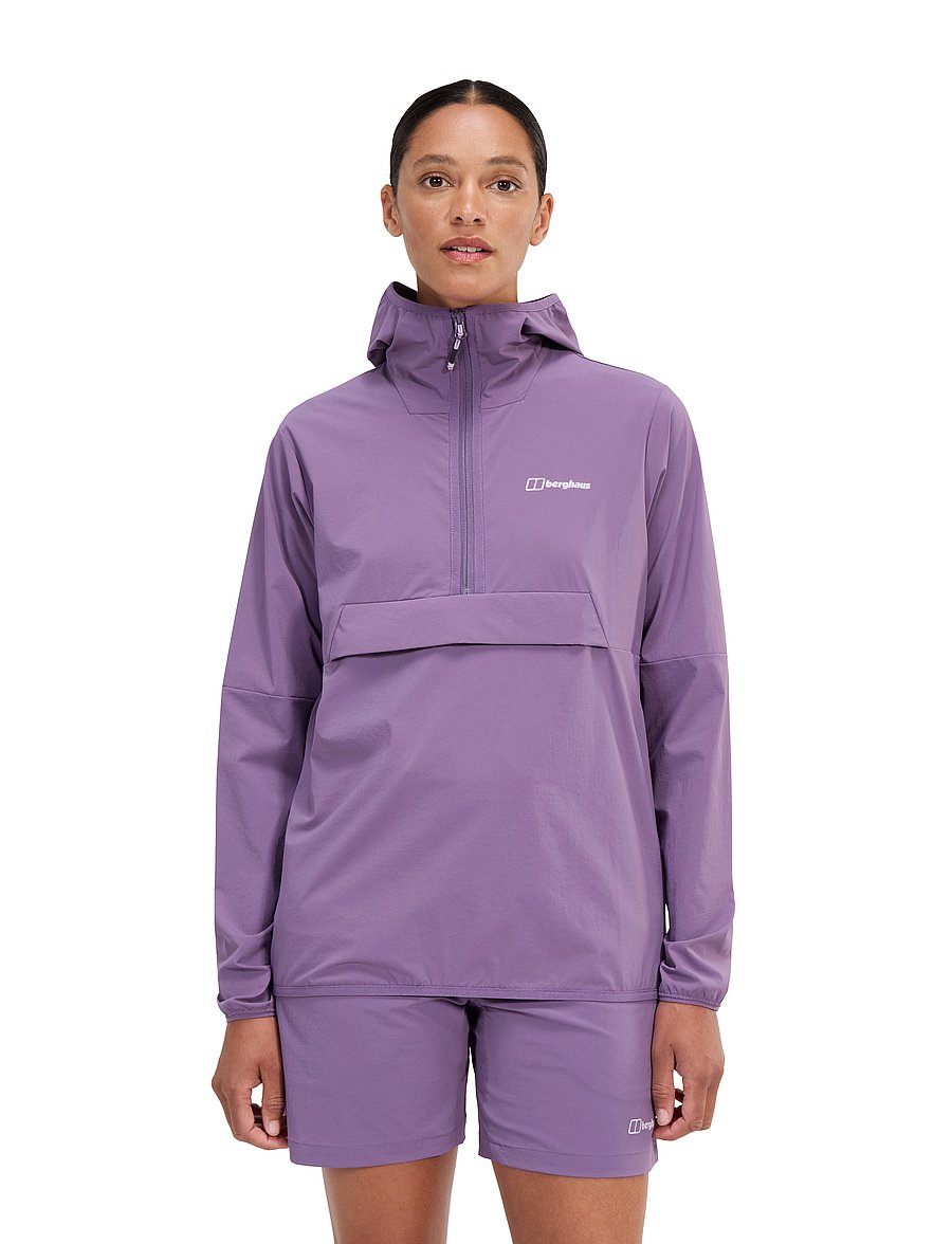 Berghaus - BG W WANDERMOOR WIND SMOCK - anoraks - aura - 3